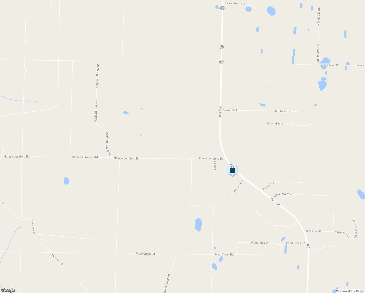 map of restaurants, bars, coffee shops, grocery stores, and more near 4916 Horace Lunsford Road in Milton