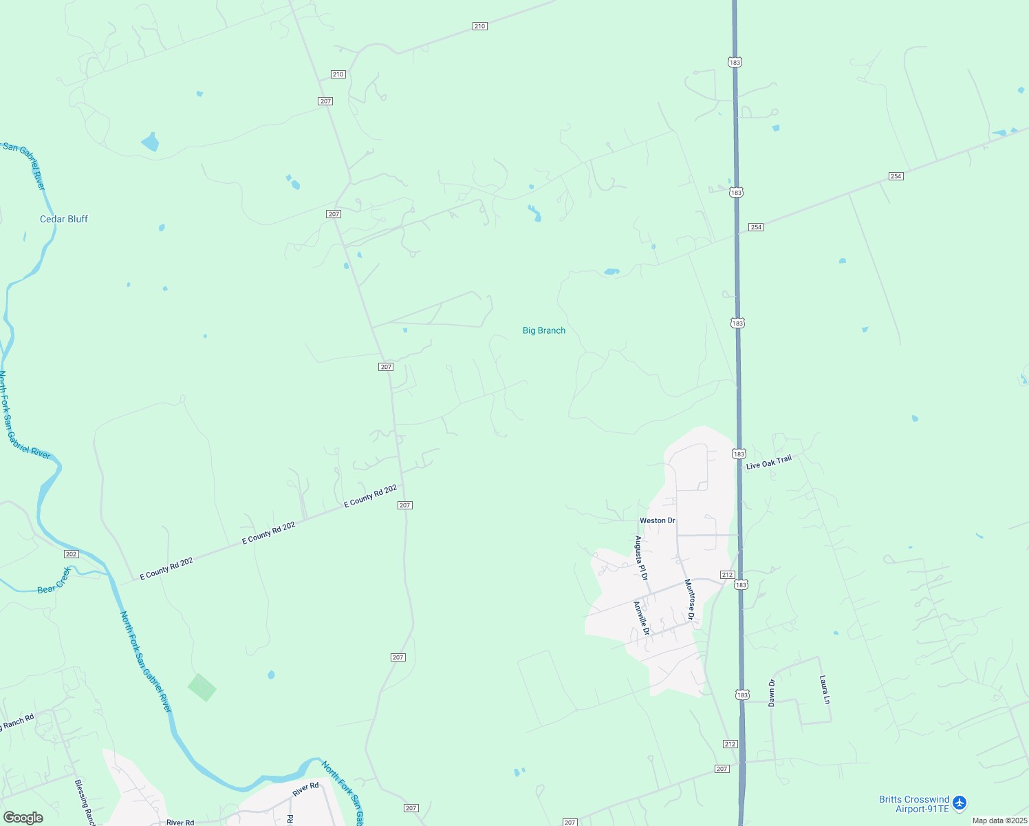 map of restaurants, bars, coffee shops, grocery stores, and more near 450 Branch Creek Trail in Liberty Hill