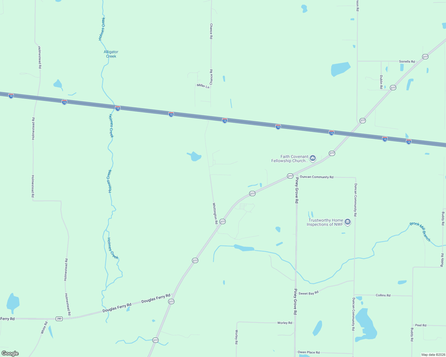 map of restaurants, bars, coffee shops, grocery stores, and more near 2031 Dallas Road in Chipley