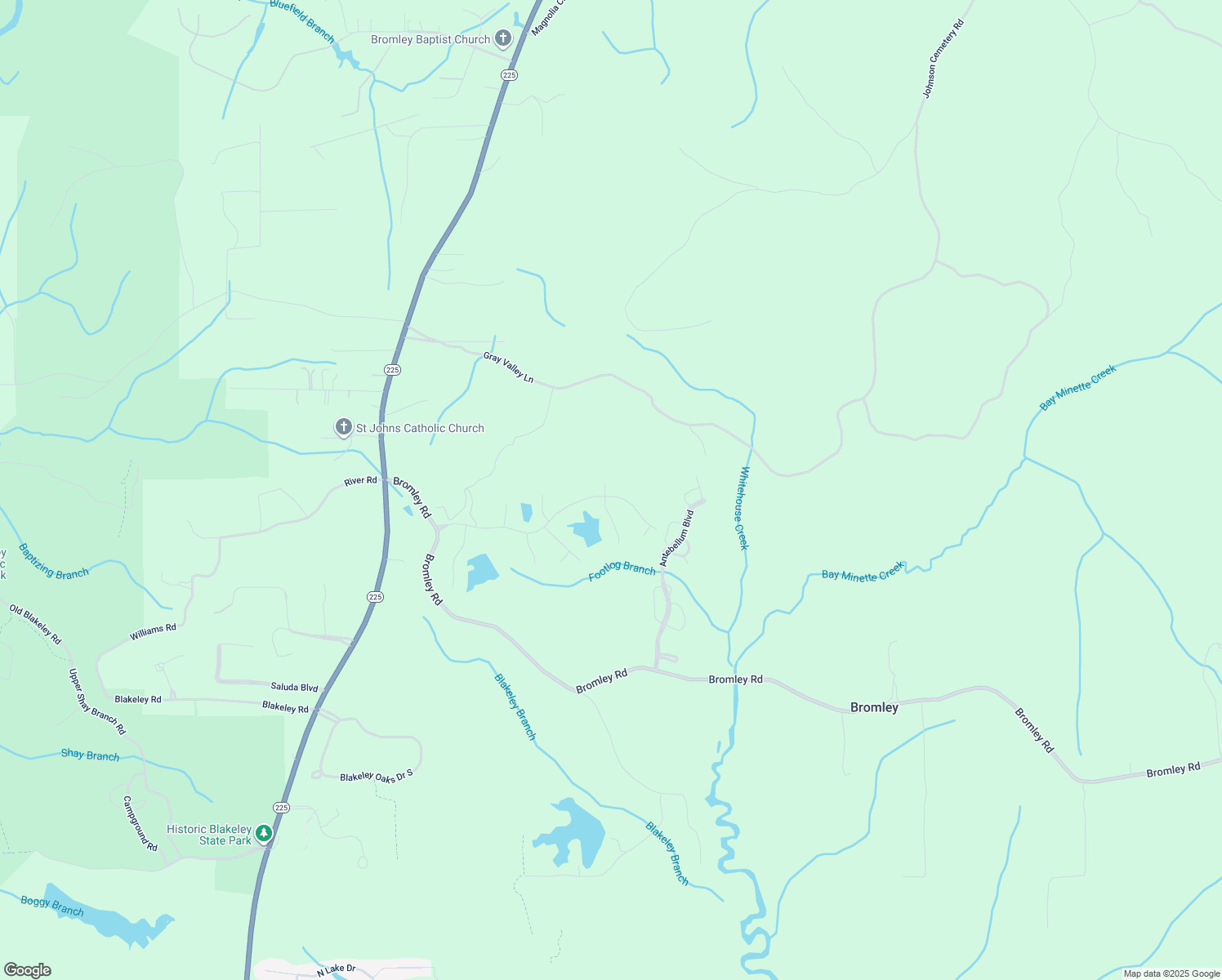 map of restaurants, bars, coffee shops, grocery stores, and more near 8321 Delta Woods Drive in Bay Minette