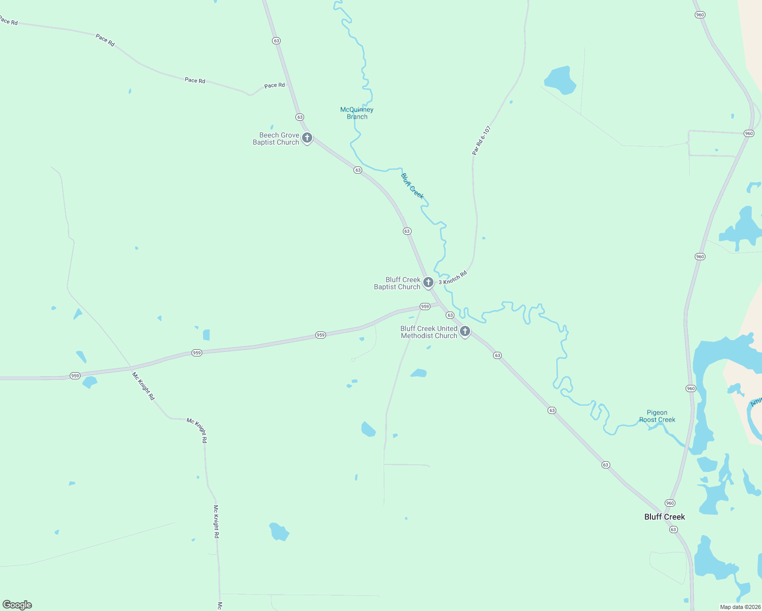 map of restaurants, bars, coffee shops, grocery stores, and more near 15426 Louisiana 959 in Clinton