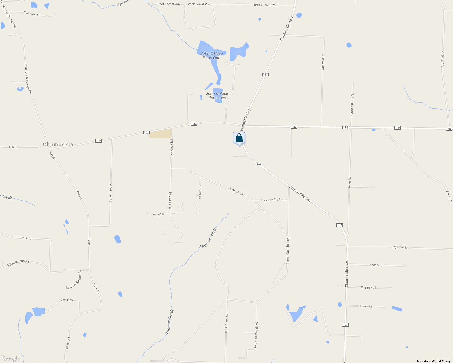 map of restaurants, bars, coffee shops, grocery stores, and more near 2586 Segrest Rd in Pace