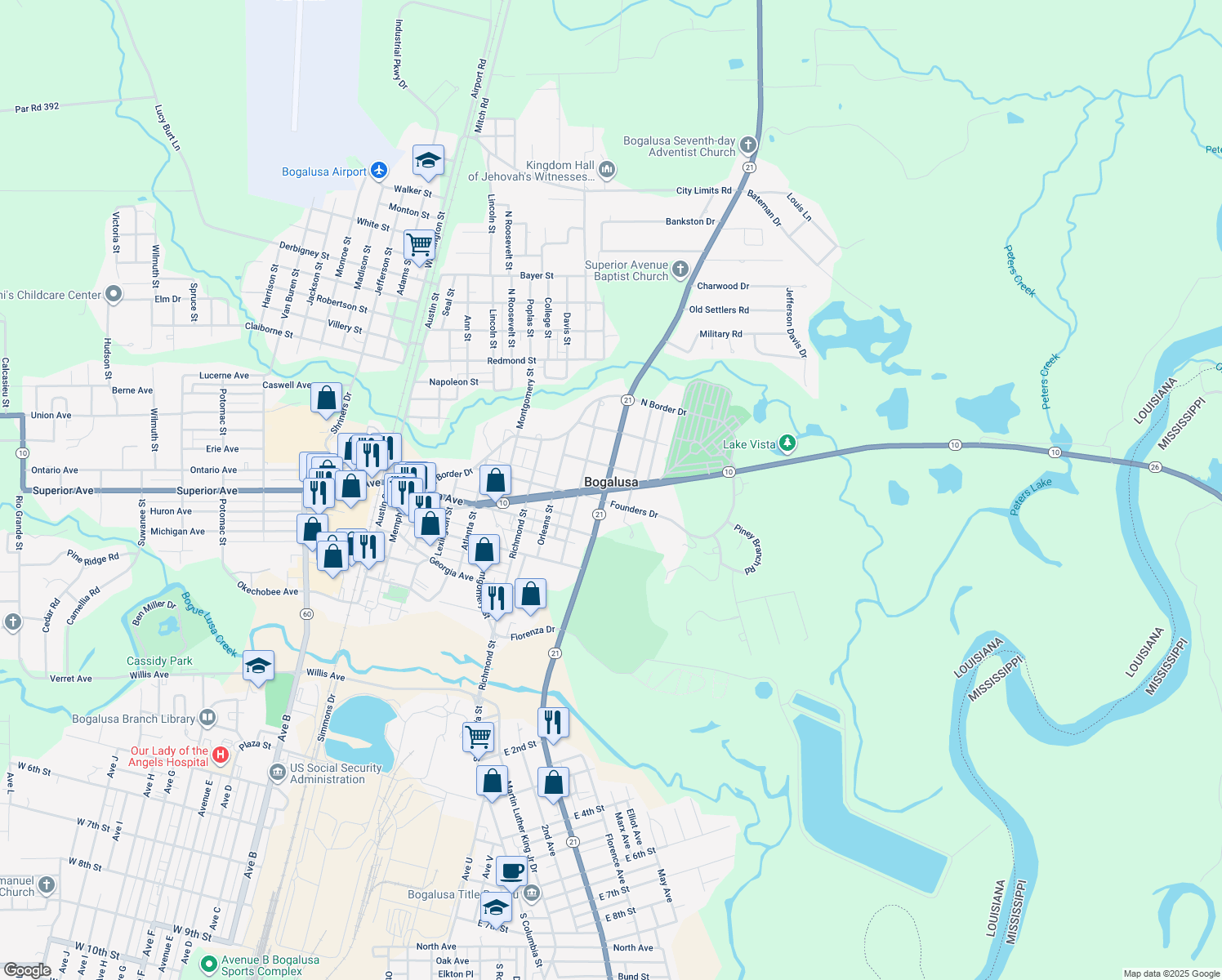 1006 Louisiana Avenue, Bogalusa LA Walk Score