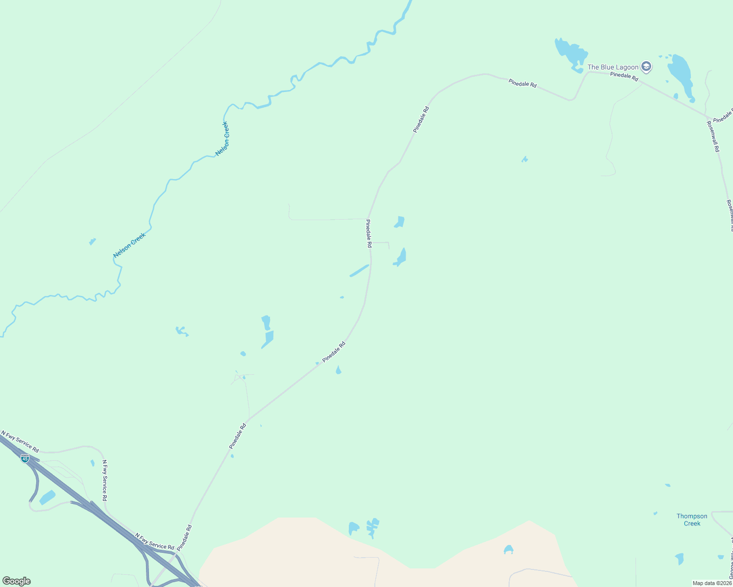 map of restaurants, bars, coffee shops, grocery stores, and more near Pinedale Road in Huntsville