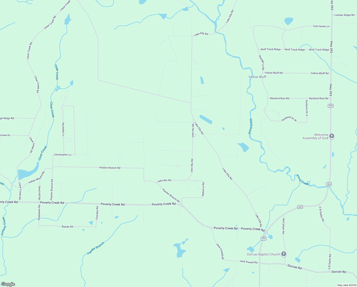 map of restaurants, bars, coffee shops, grocery stores, and more near 4297 Edge Perry Road in Crestview