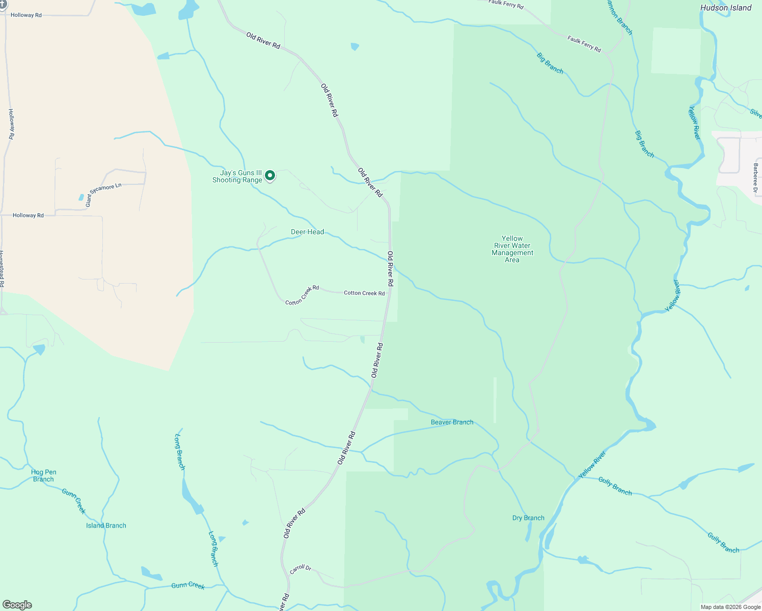 map of restaurants, bars, coffee shops, grocery stores, and more near 6112 Old River Road in Baker
