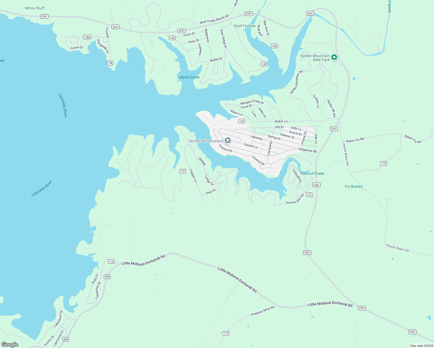 map of restaurants, bars, coffee shops, grocery stores, and more near 110 King Plaza in Burnet