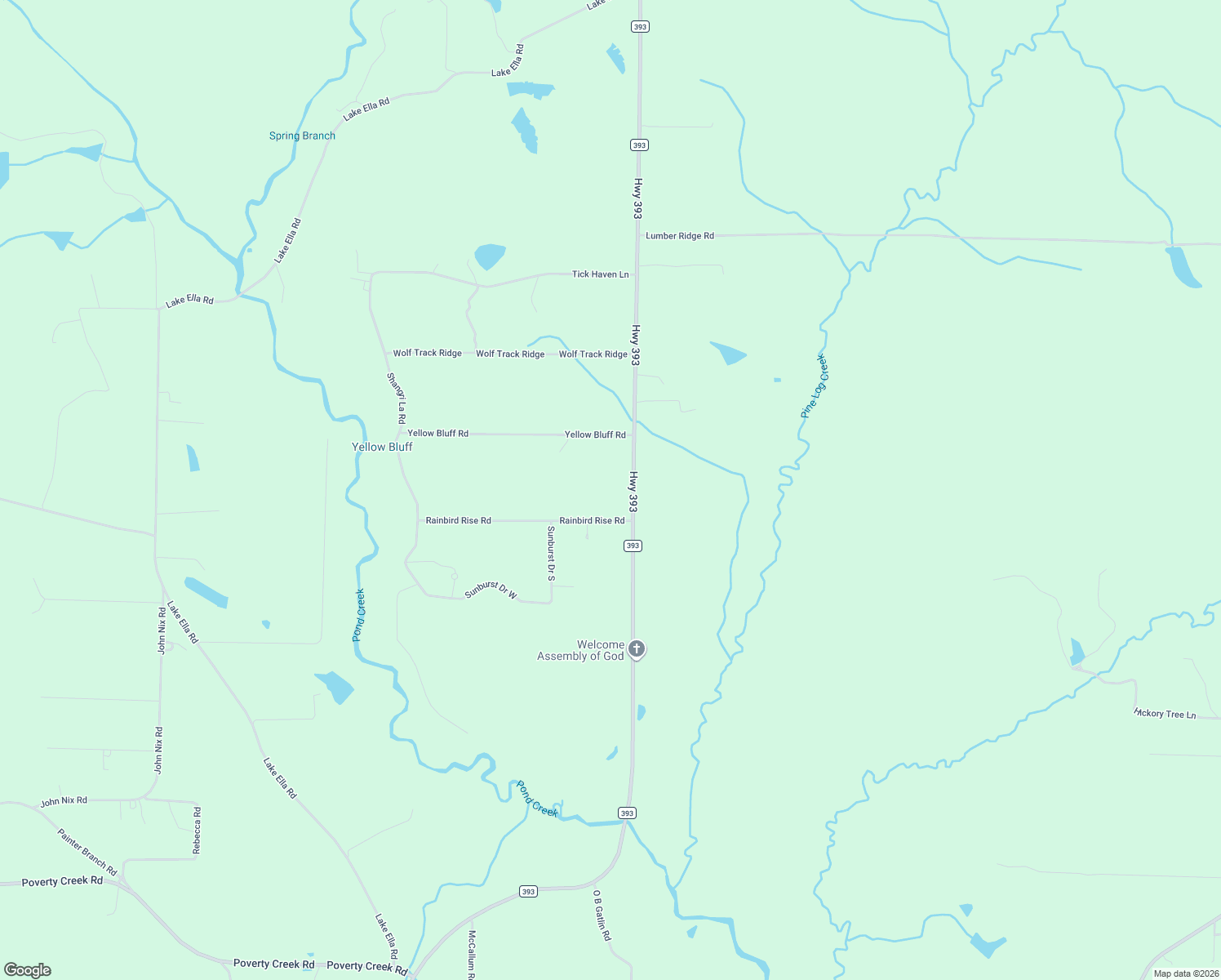 map of restaurants, bars, coffee shops, grocery stores, and more near 6244 Highway 393 in Crestview
