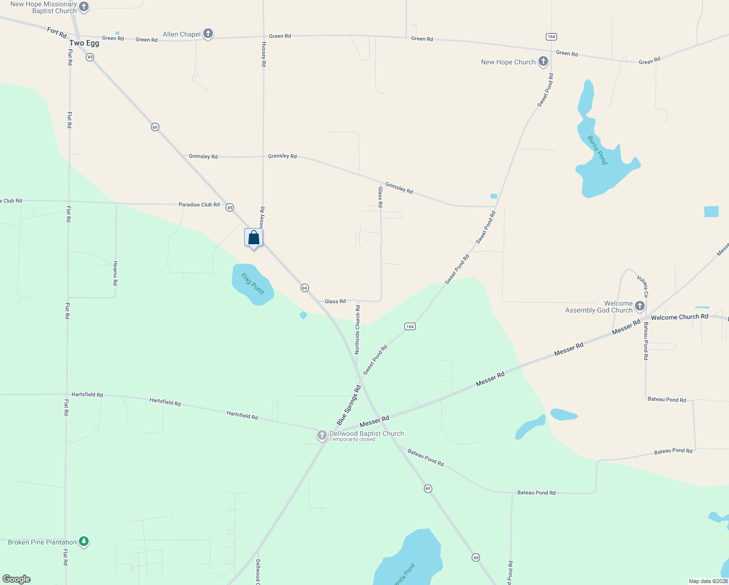 map of restaurants, bars, coffee shops, grocery stores, and more near 3699 Glass Road in Greenwood