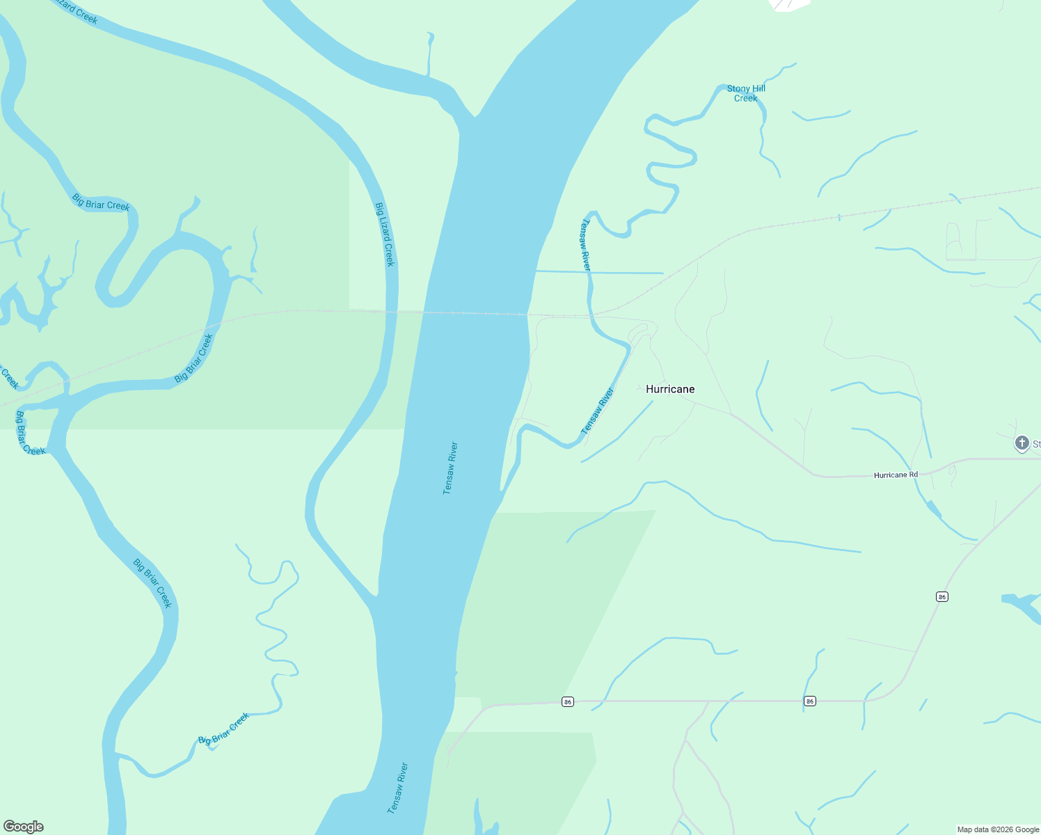 map of restaurants, bars, coffee shops, grocery stores, and more near Bayou Rd E in Bay Minette