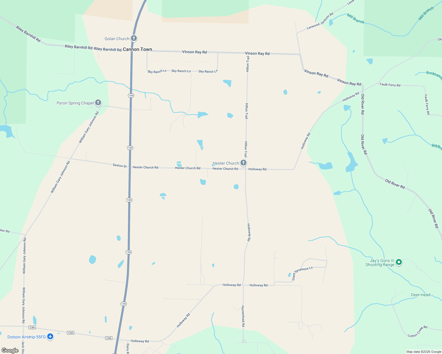 map of restaurants, bars, coffee shops, grocery stores, and more near 1560 Hester Church Road in Baker