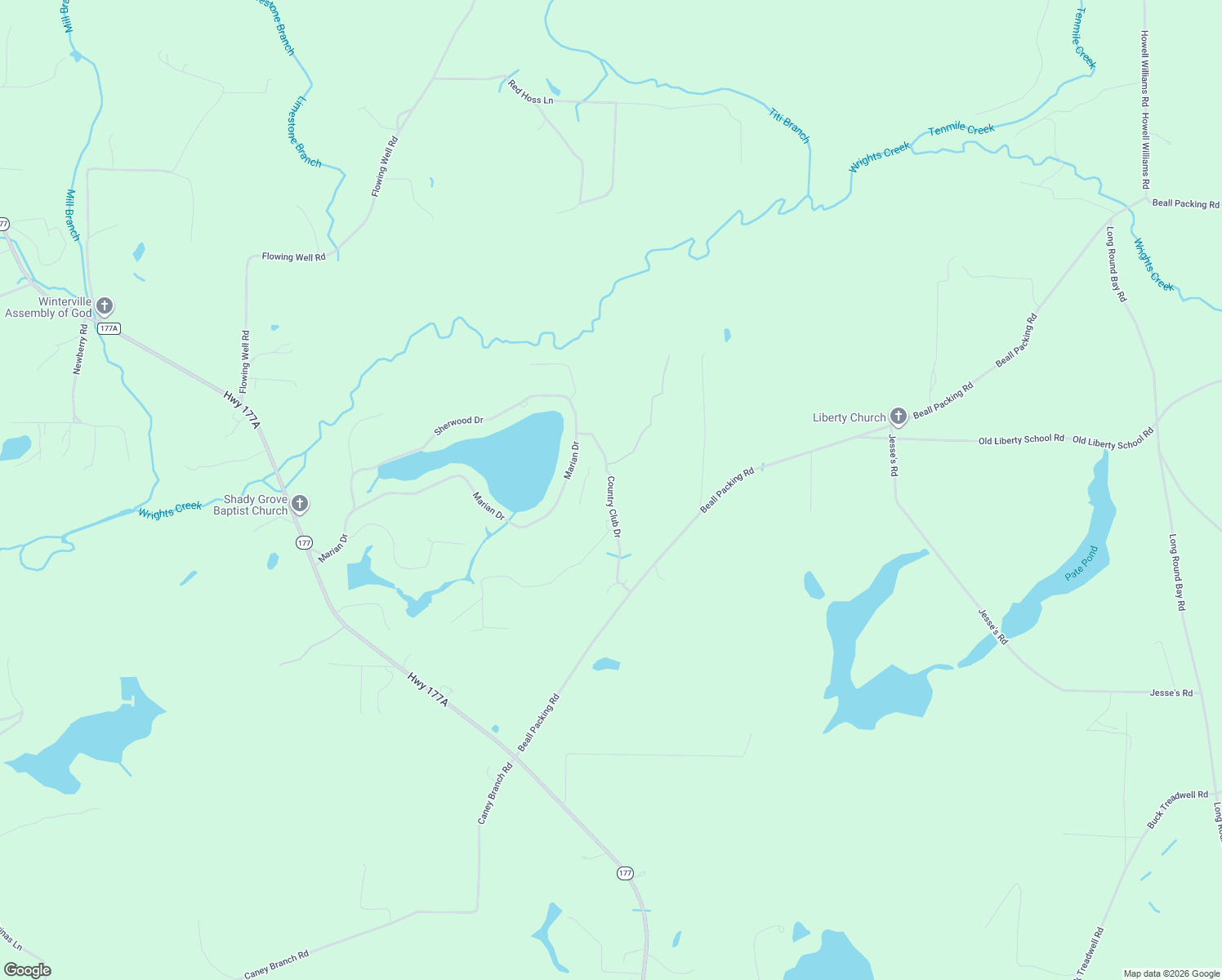 map of restaurants, bars, coffee shops, grocery stores, and more near 1942 Country Club Dr in Bonifay