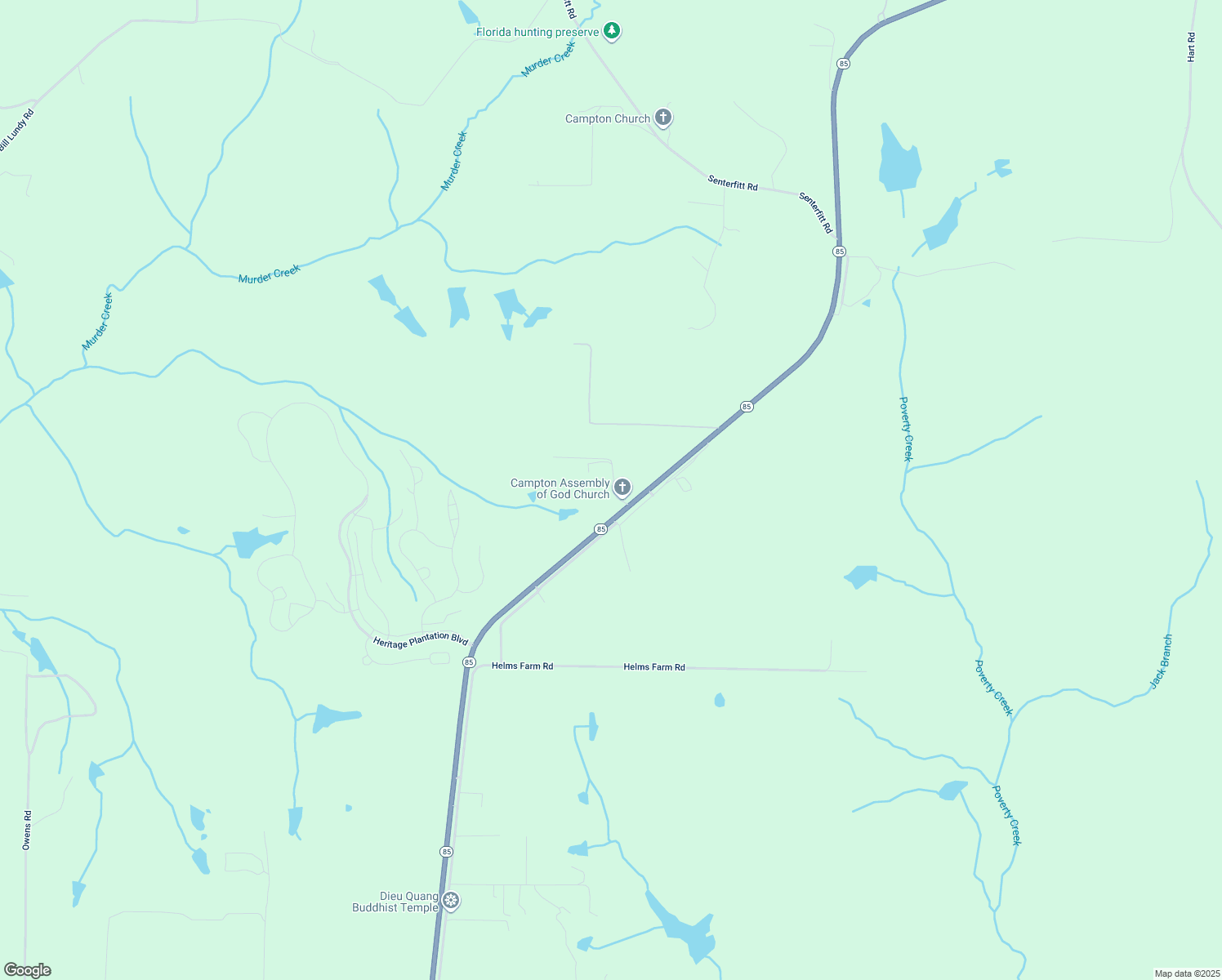 map of restaurants, bars, coffee shops, grocery stores, and more near 6925 Whittle Lane in Laurel Hill