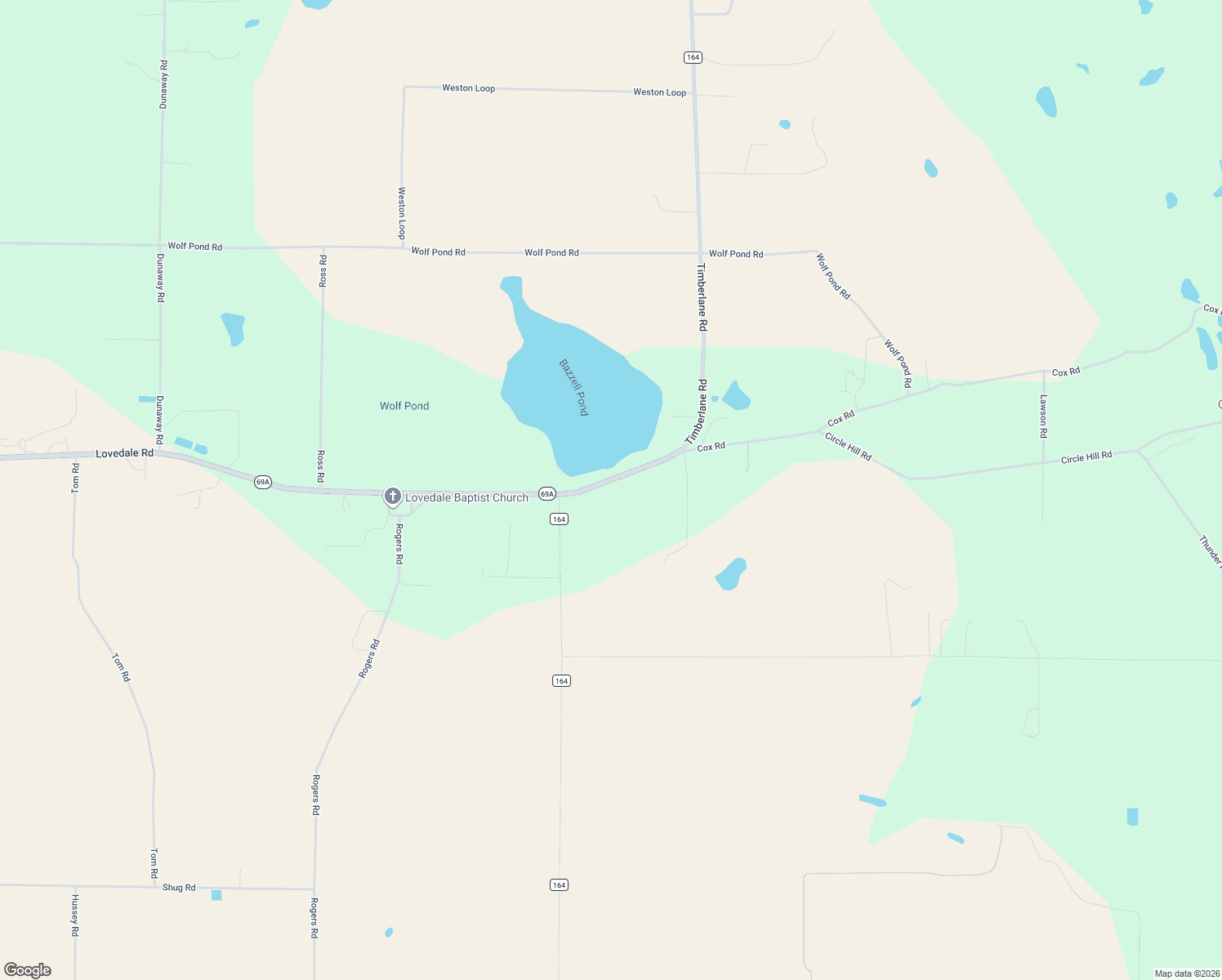 map of restaurants, bars, coffee shops, grocery stores, and more near 6731 Lovedale Road in Bascom
