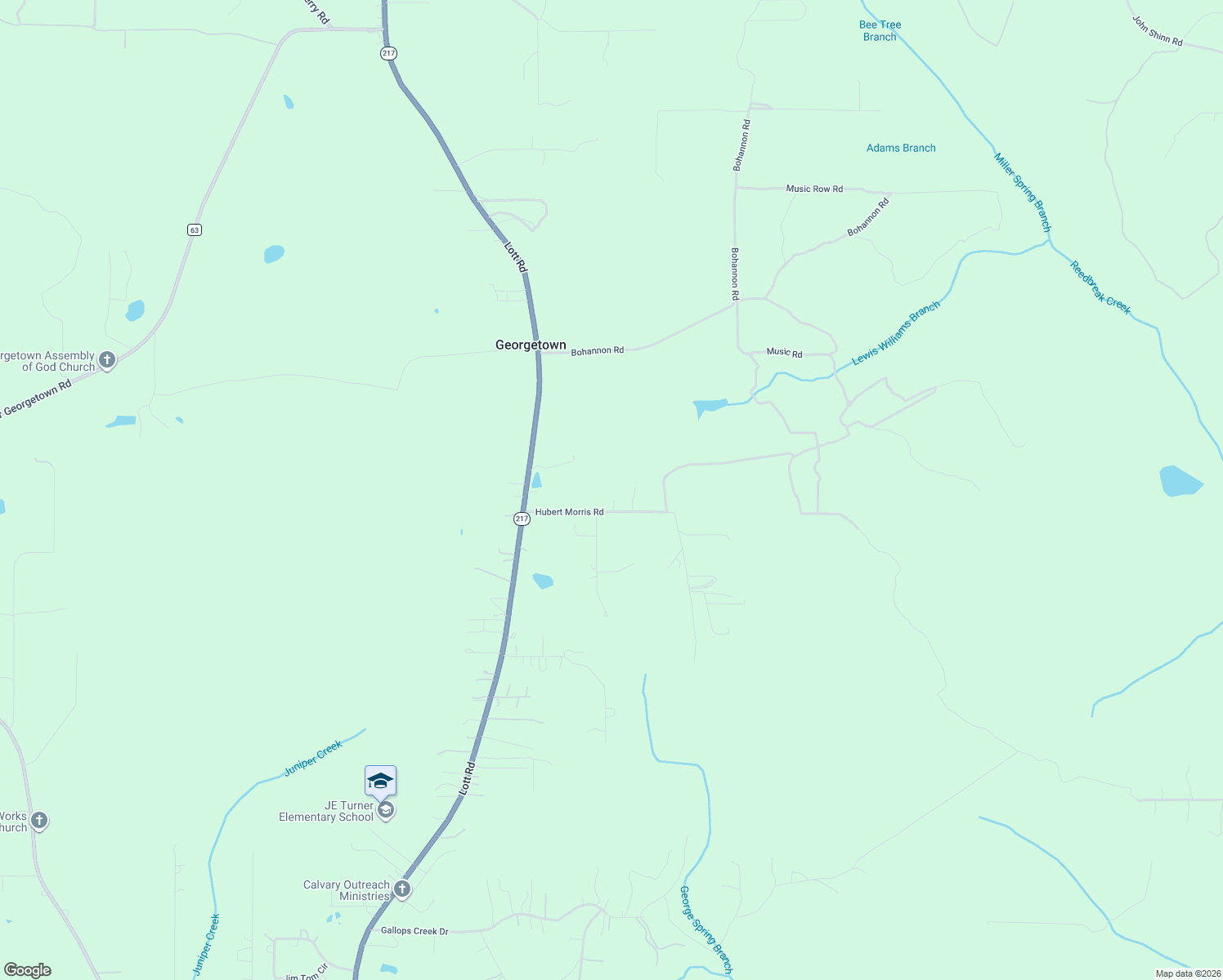 map of restaurants, bars, coffee shops, grocery stores, and more near 9480 Hubert Morris Road in Wilmer