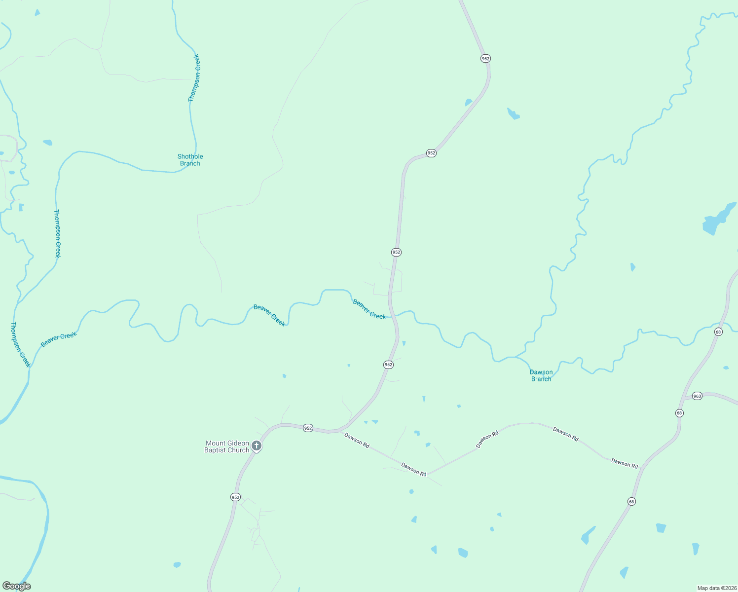 map of restaurants, bars, coffee shops, grocery stores, and more near 1955 Trinity Church Lane in Jackson