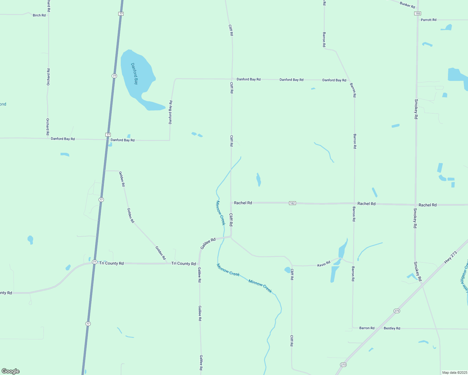 map of restaurants, bars, coffee shops, grocery stores, and more near 4422 Cliff Road in Graceville