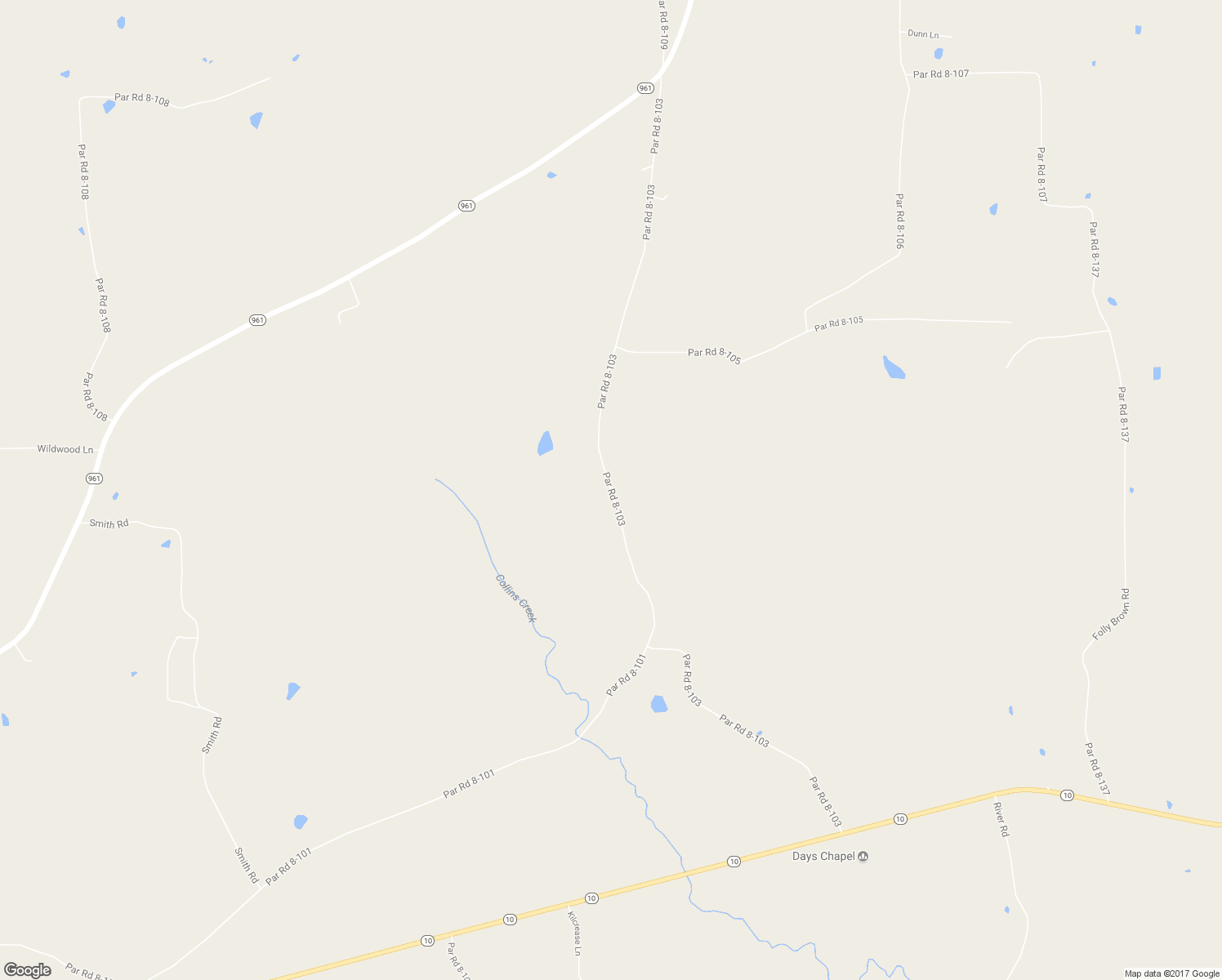 map of restaurants, bars, coffee shops, grocery stores, and more near Par Road 8-103 in Clinton