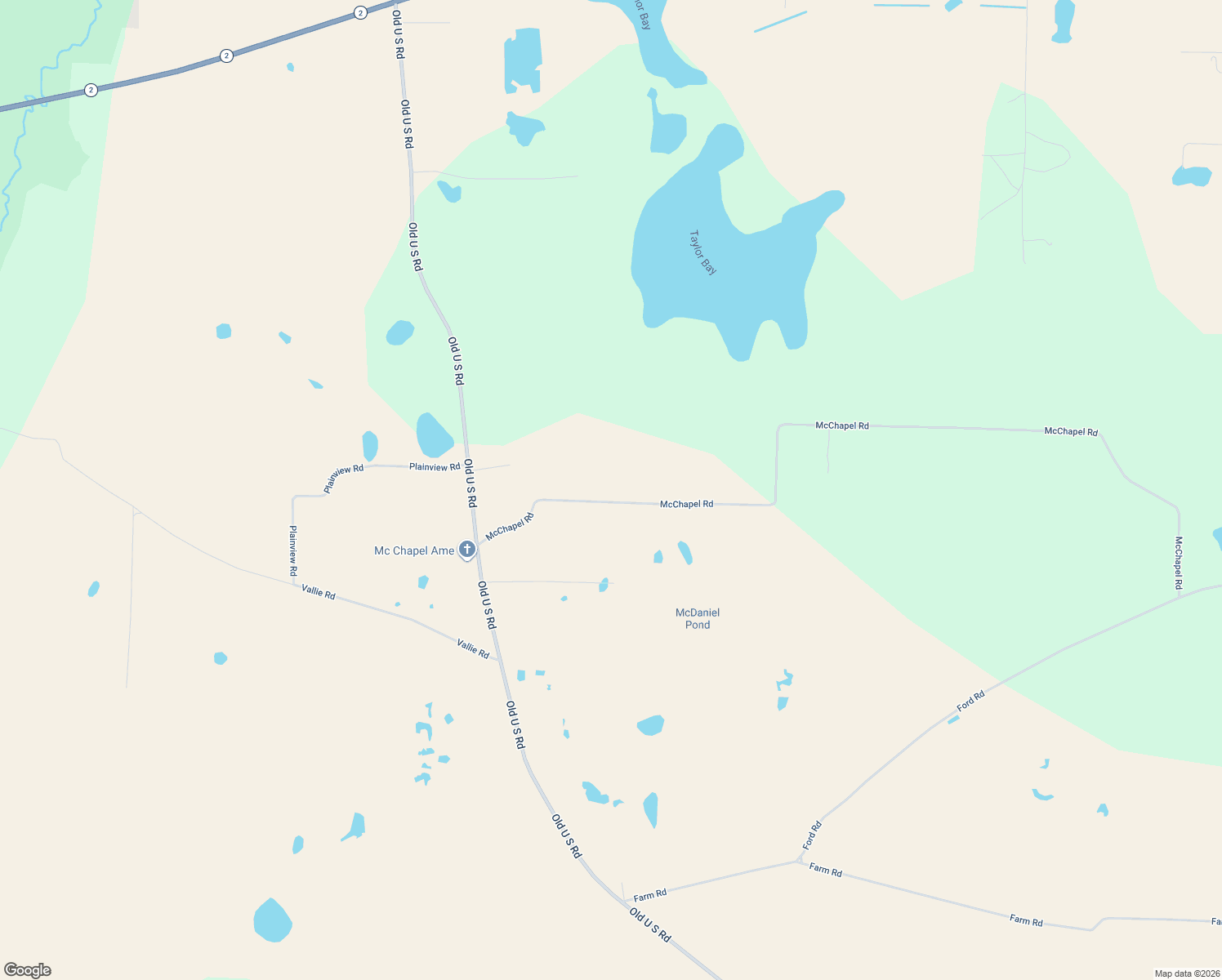 map of restaurants, bars, coffee shops, grocery stores, and more near 4406 McChapel Road in Marianna