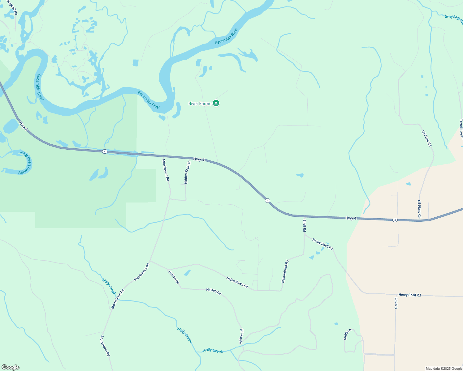 map of restaurants, bars, coffee shops, grocery stores, and more near 5217 Meadows Drive in Jay
