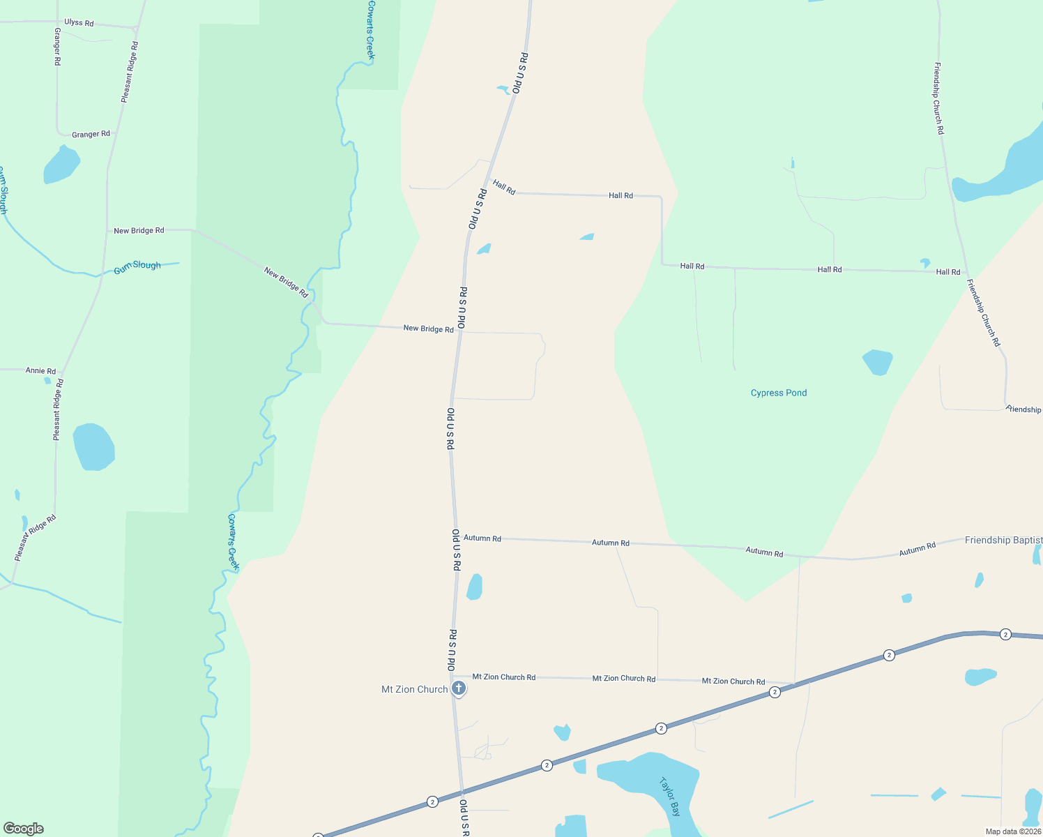 map of restaurants, bars, coffee shops, grocery stores, and more near 5526 Old U South Road in Malone