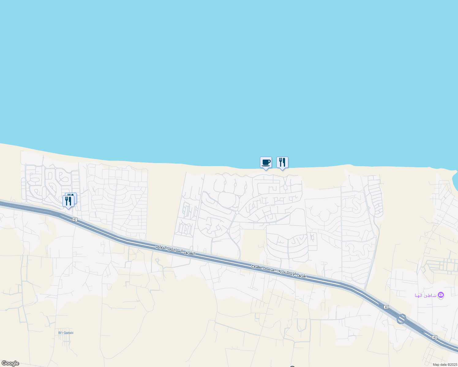 map of restaurants, bars, coffee shops, grocery stores, and more near in 