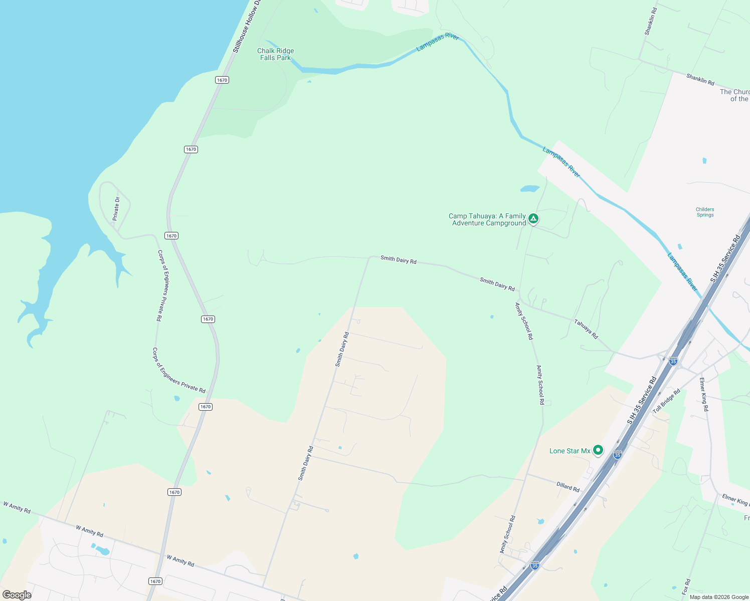 map of restaurants, bars, coffee shops, grocery stores, and more near 6905 Smith Dairy Rd in Belton