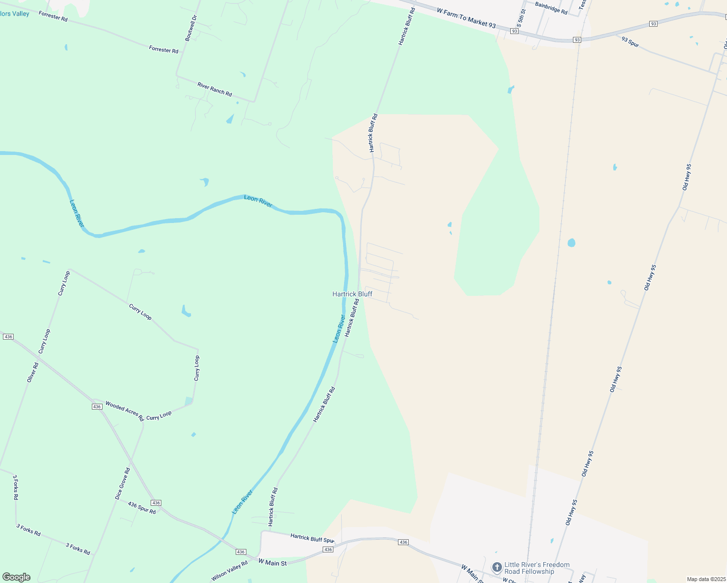 map of restaurants, bars, coffee shops, grocery stores, and more near 9545 Hartrick Bluff Road in Temple