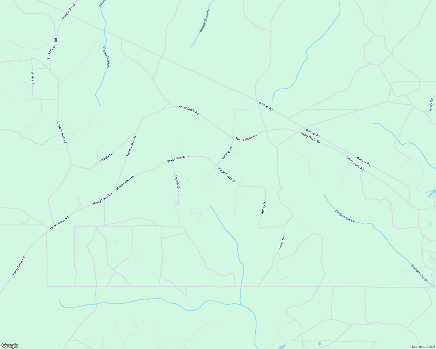 map of restaurants, bars, coffee shops, grocery stores, and more near 1849 Stagecoach Drive in Chunchula