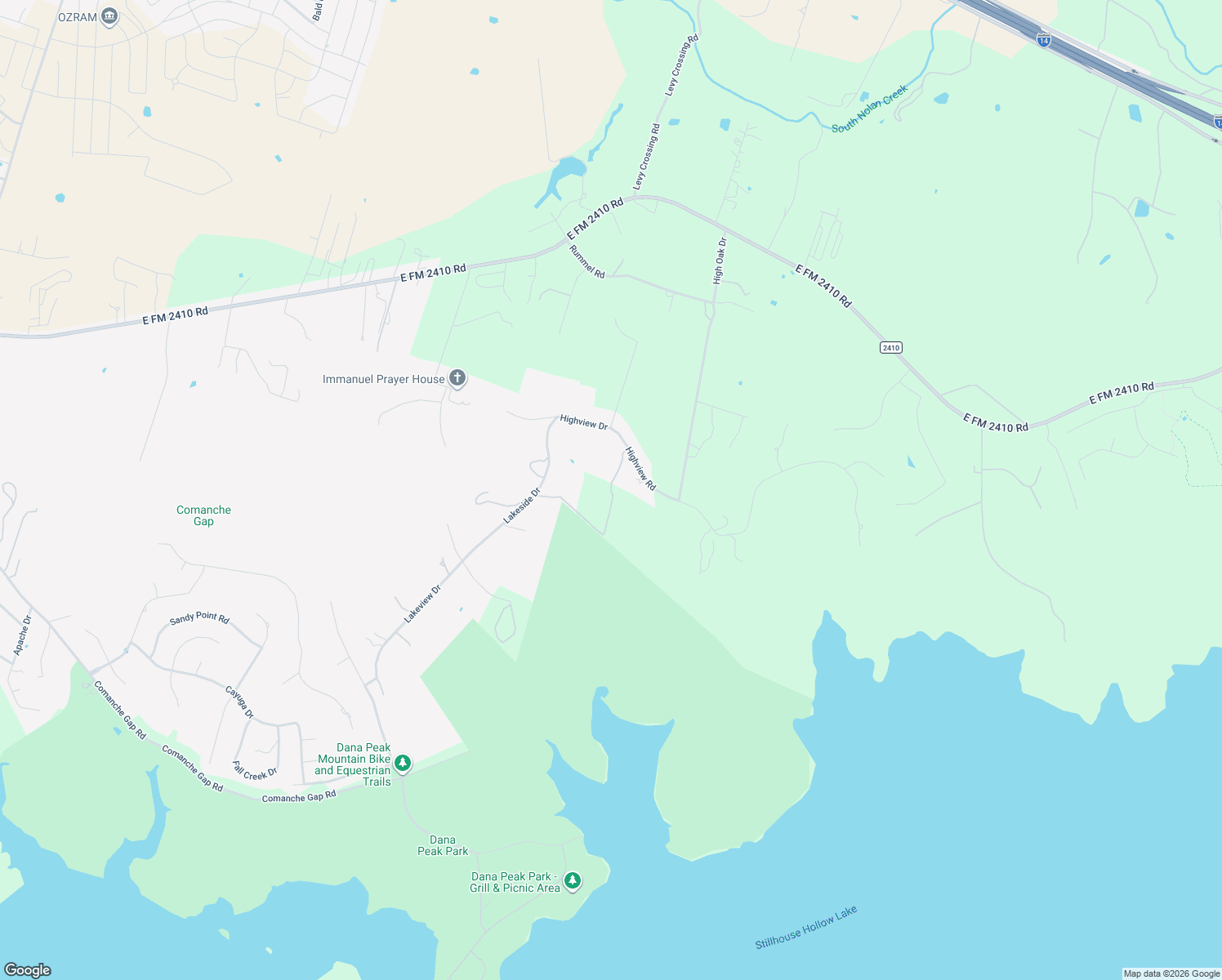 map of restaurants, bars, coffee shops, grocery stores, and more near 11047 Highview Road in Harker Heights