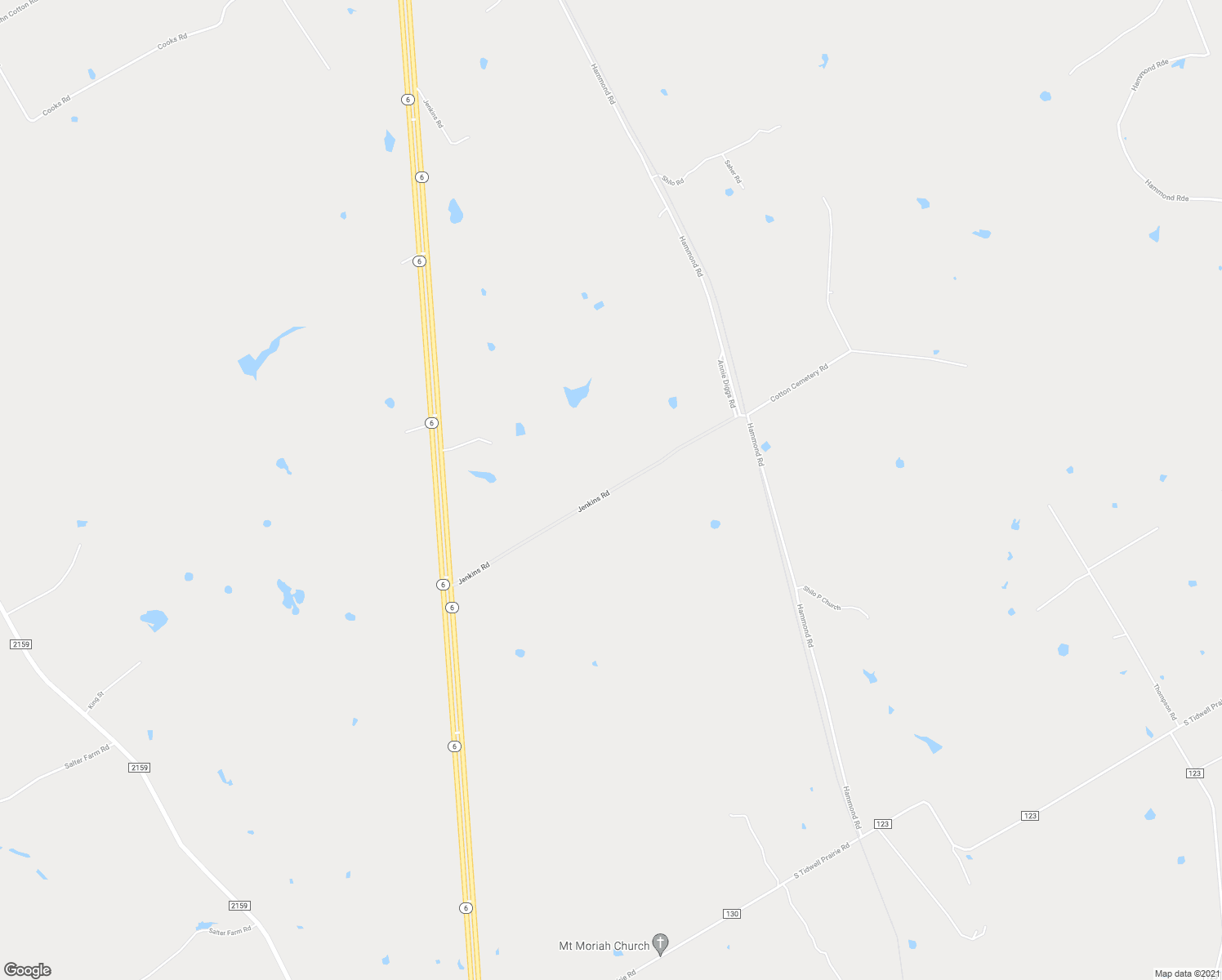 map of restaurants, bars, coffee shops, grocery stores, and more near Jenkins Road in Calvert