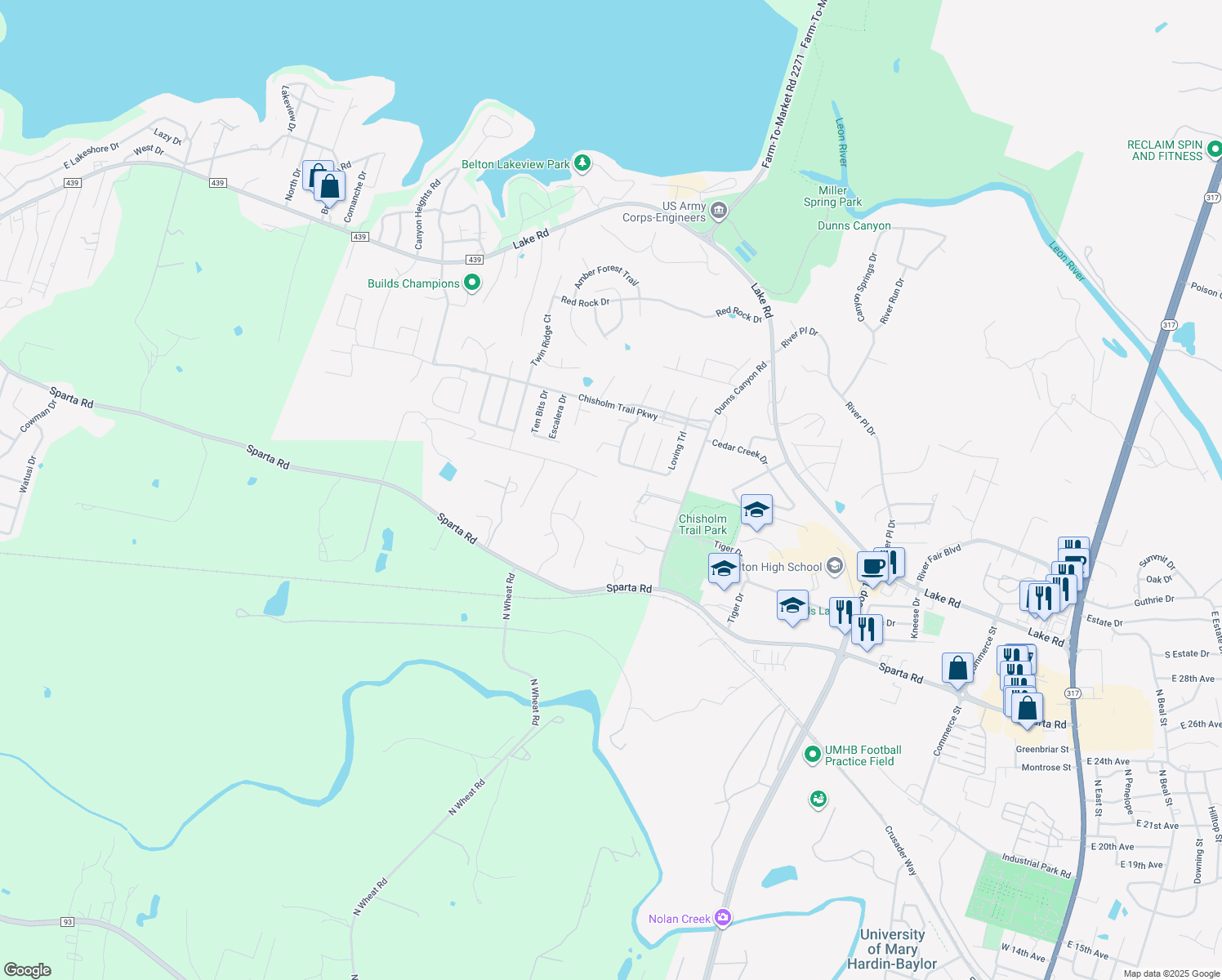 23 Hilltop Mobile Home Park, Belton TX Walk Score