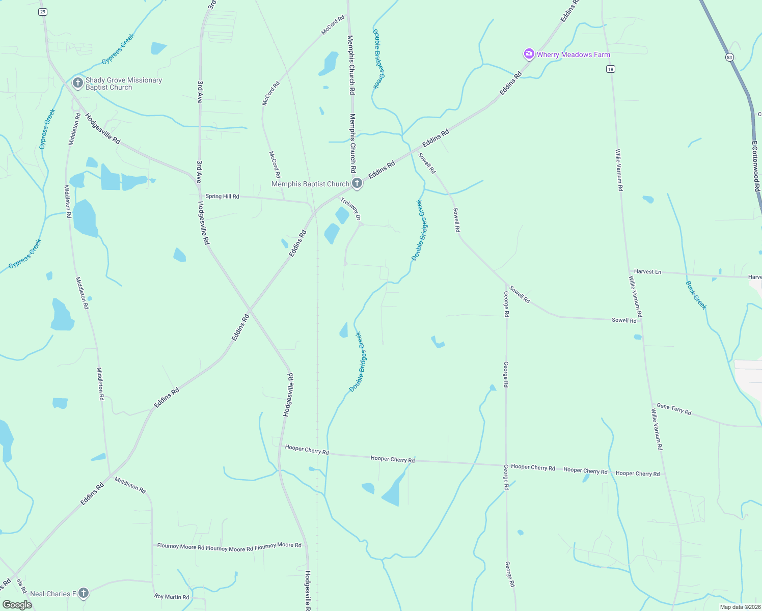 map of restaurants, bars, coffee shops, grocery stores, and more near 504 Quail Dr in Dothan