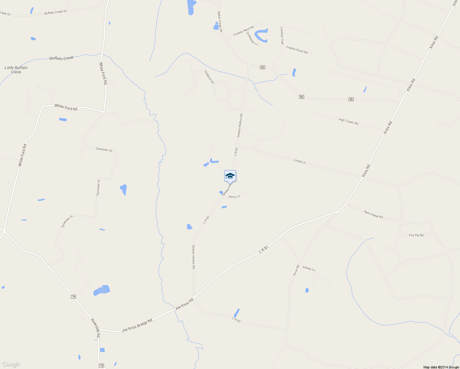 map of restaurants, bars, coffee shops, grocery stores, and more near Dewey Hickox Road in Nahunta