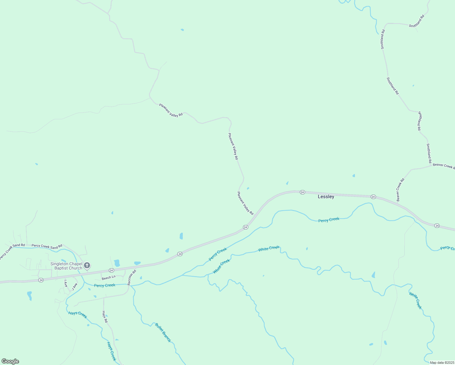 map of restaurants, bars, coffee shops, grocery stores, and more near in Woodville