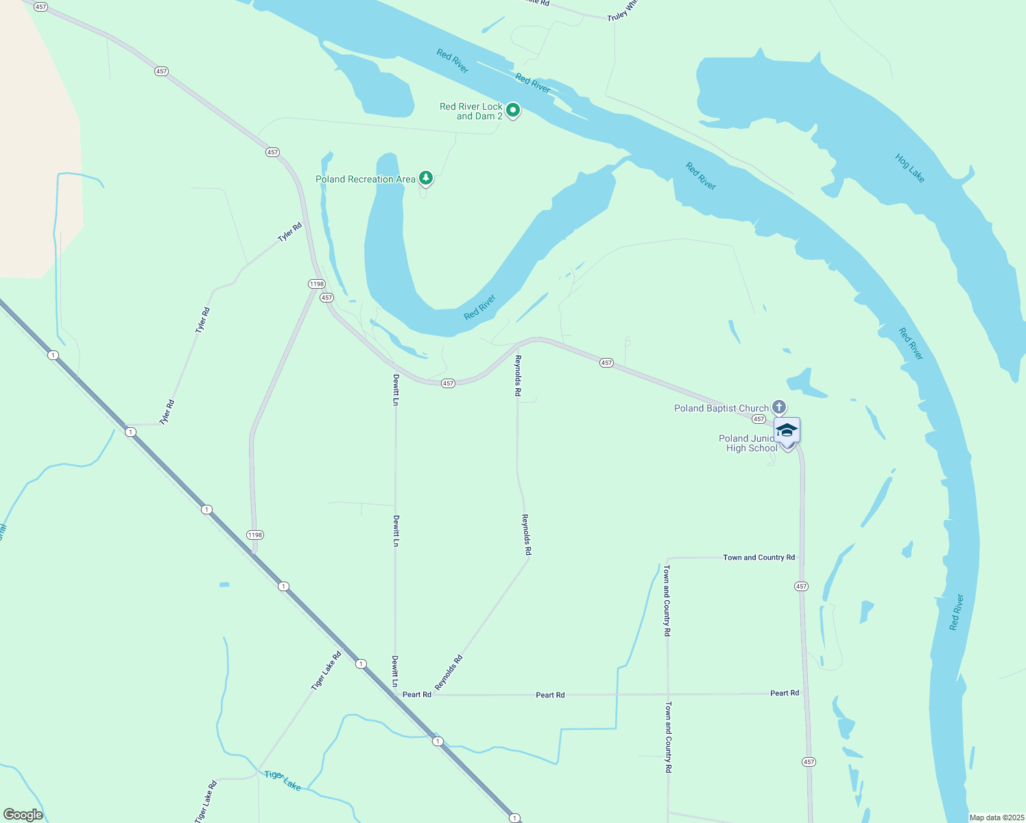 map of restaurants, bars, coffee shops, grocery stores, and more near 50 Reynolds Road in Alexandria