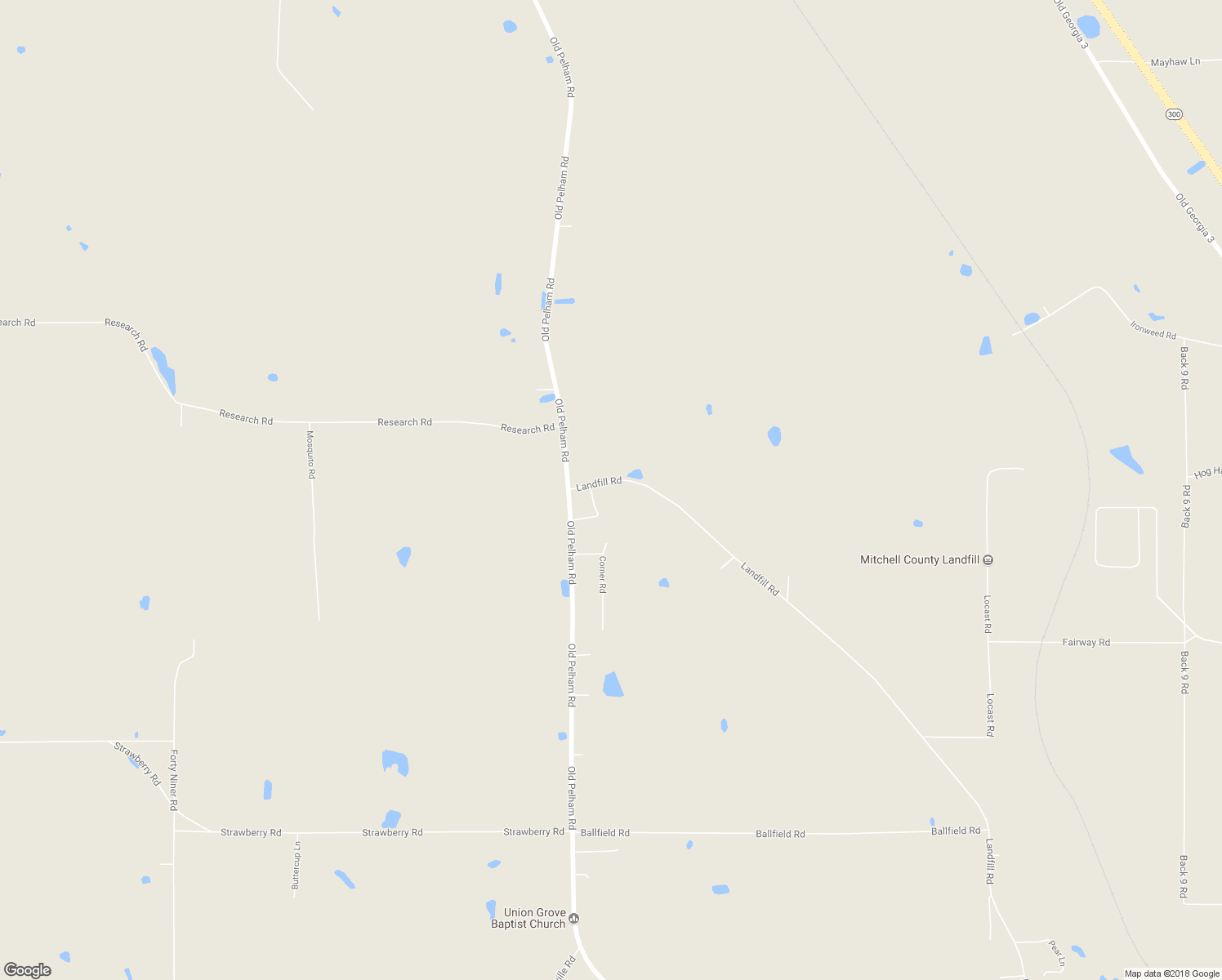 map of restaurants, bars, coffee shops, grocery stores, and more near 2953 Landfill Road in Pelham