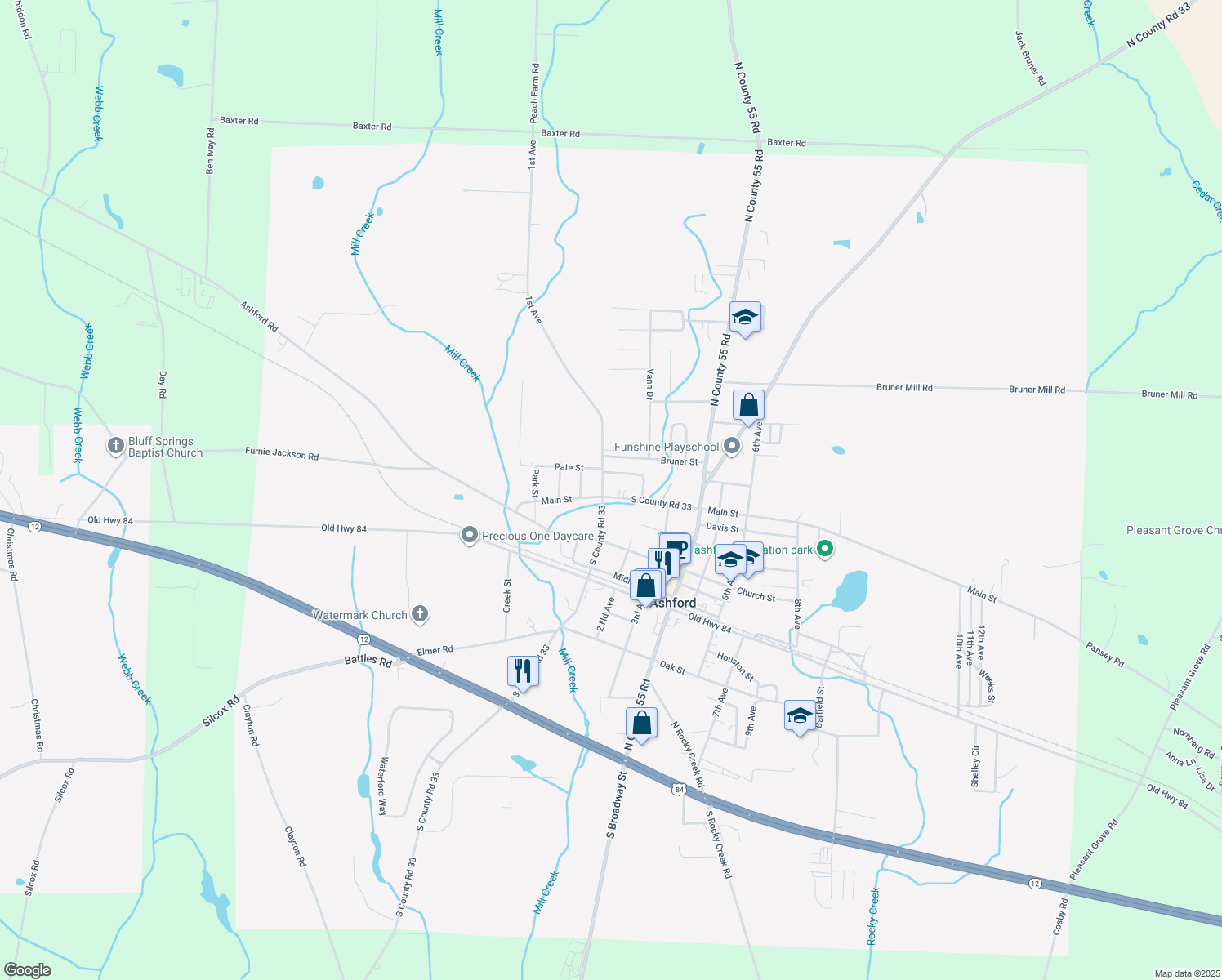 103 Main Street, Ashford AL Walk Score