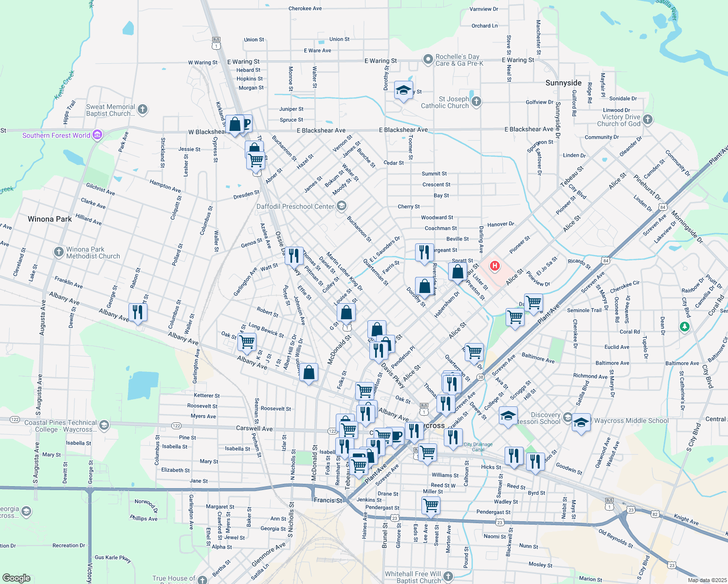 Farris Street, Waycross GA Walk Score