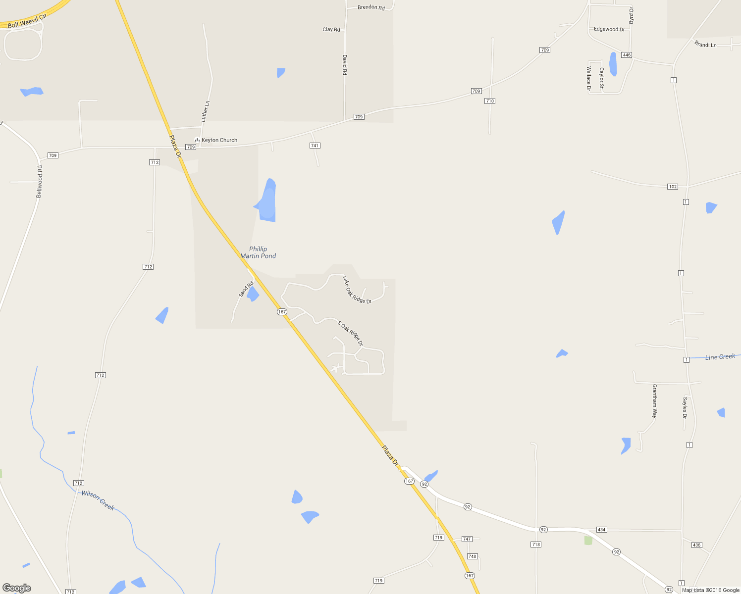 map of restaurants, bars, coffee shops, grocery stores, and more near 3639 Lake Oak Ridge Drive in Enterprise