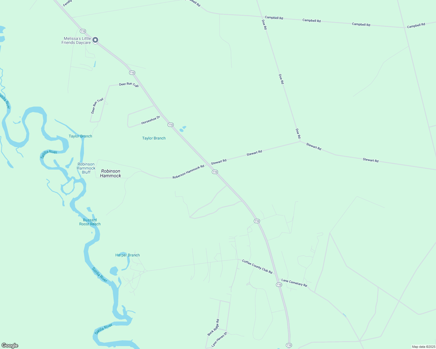 map of restaurants, bars, coffee shops, grocery stores, and more near Highway 110 in Hortense