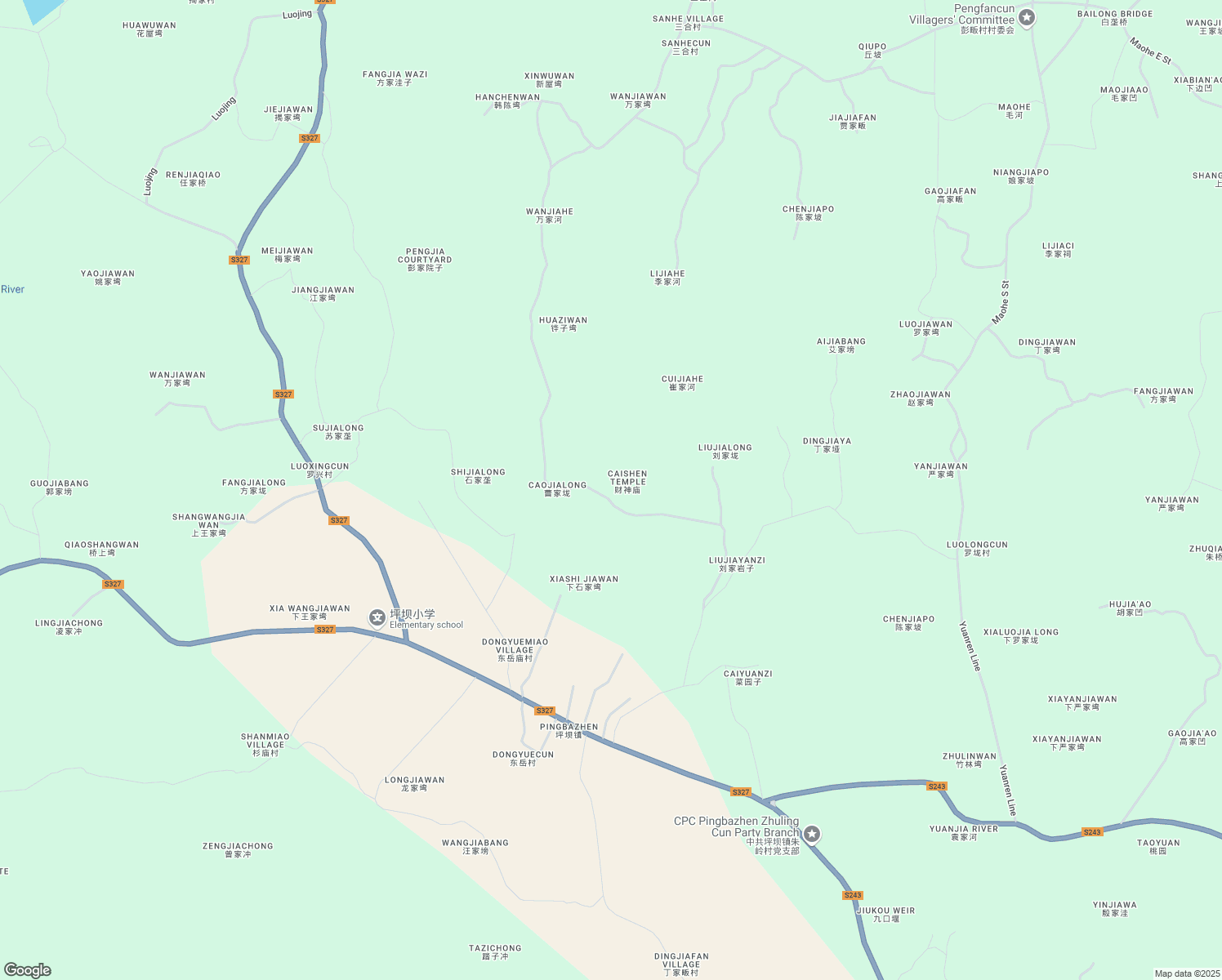 map of restaurants, bars, coffee shops, grocery stores, and more near in Jingmen