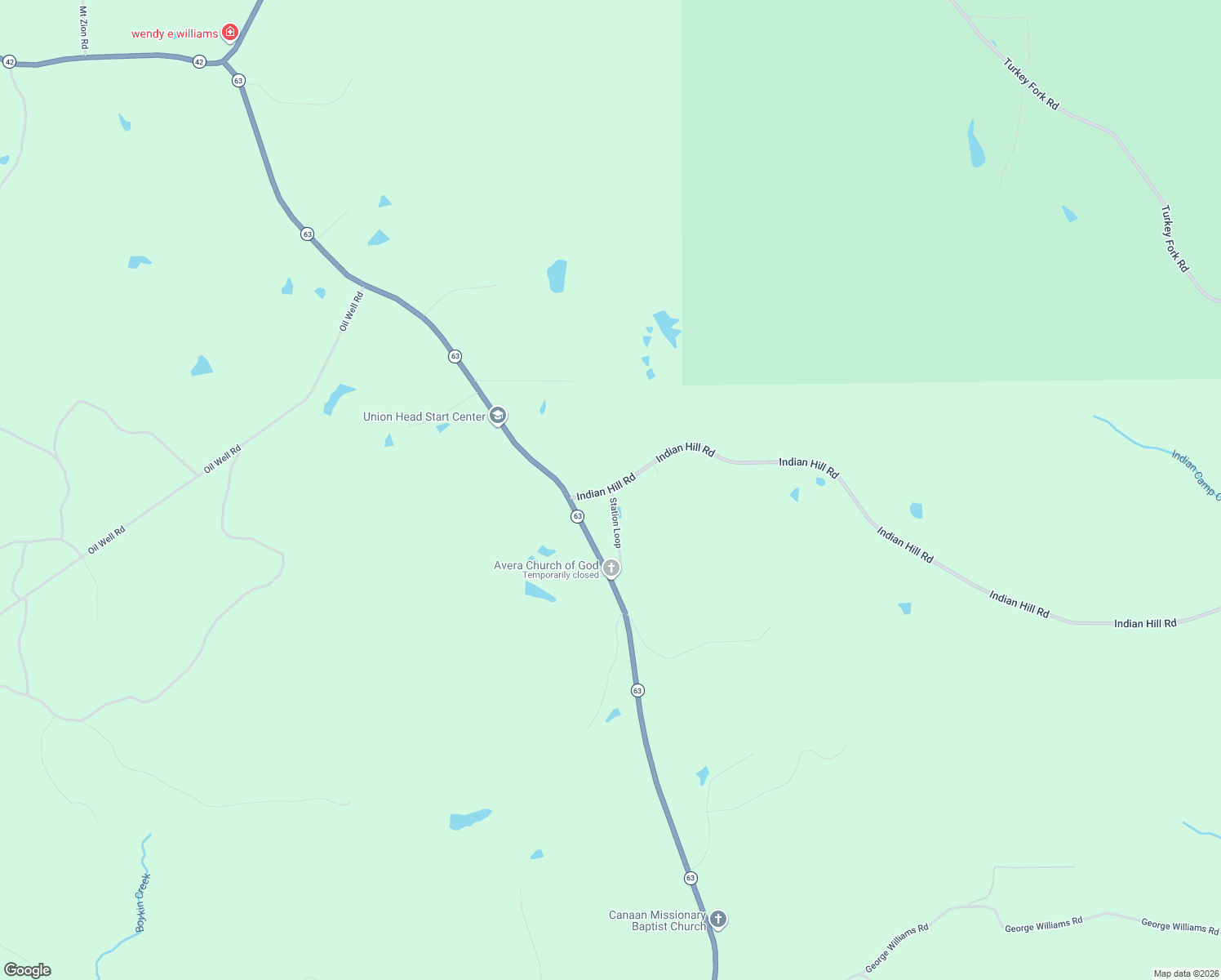 map of restaurants, bars, coffee shops, grocery stores, and more near 200 Indian Hill Road in Richton