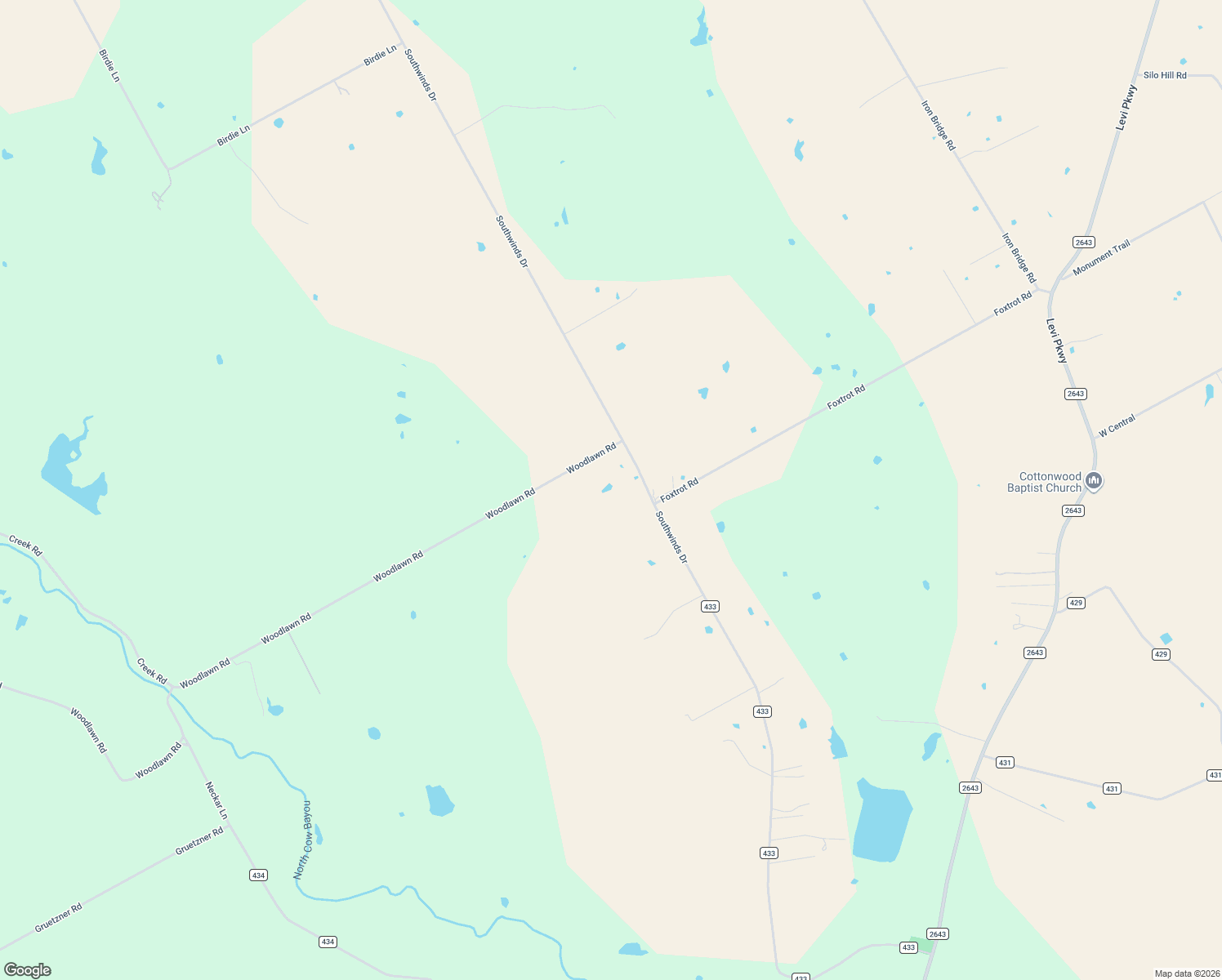 map of restaurants, bars, coffee shops, grocery stores, and more near 4690 Southwinds Drive in Lorena