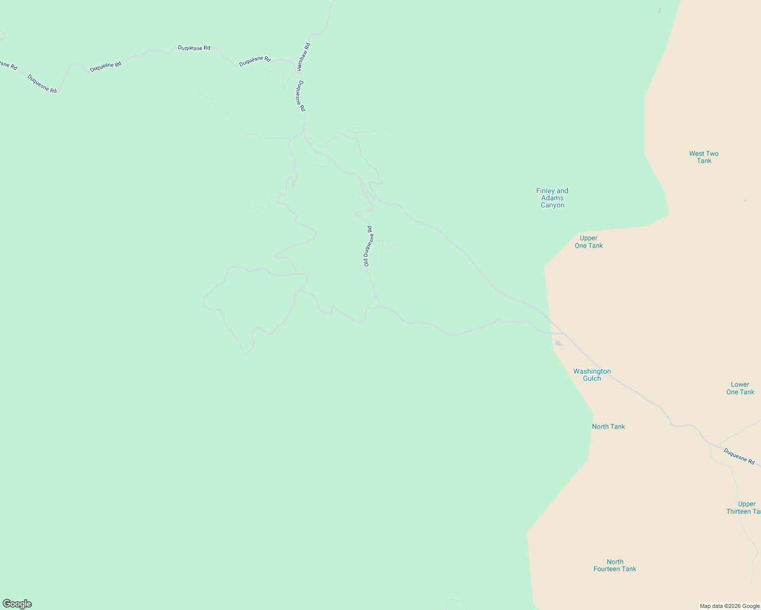 map of restaurants, bars, coffee shops, grocery stores, and more near Old Duquesne Road in Patagonia