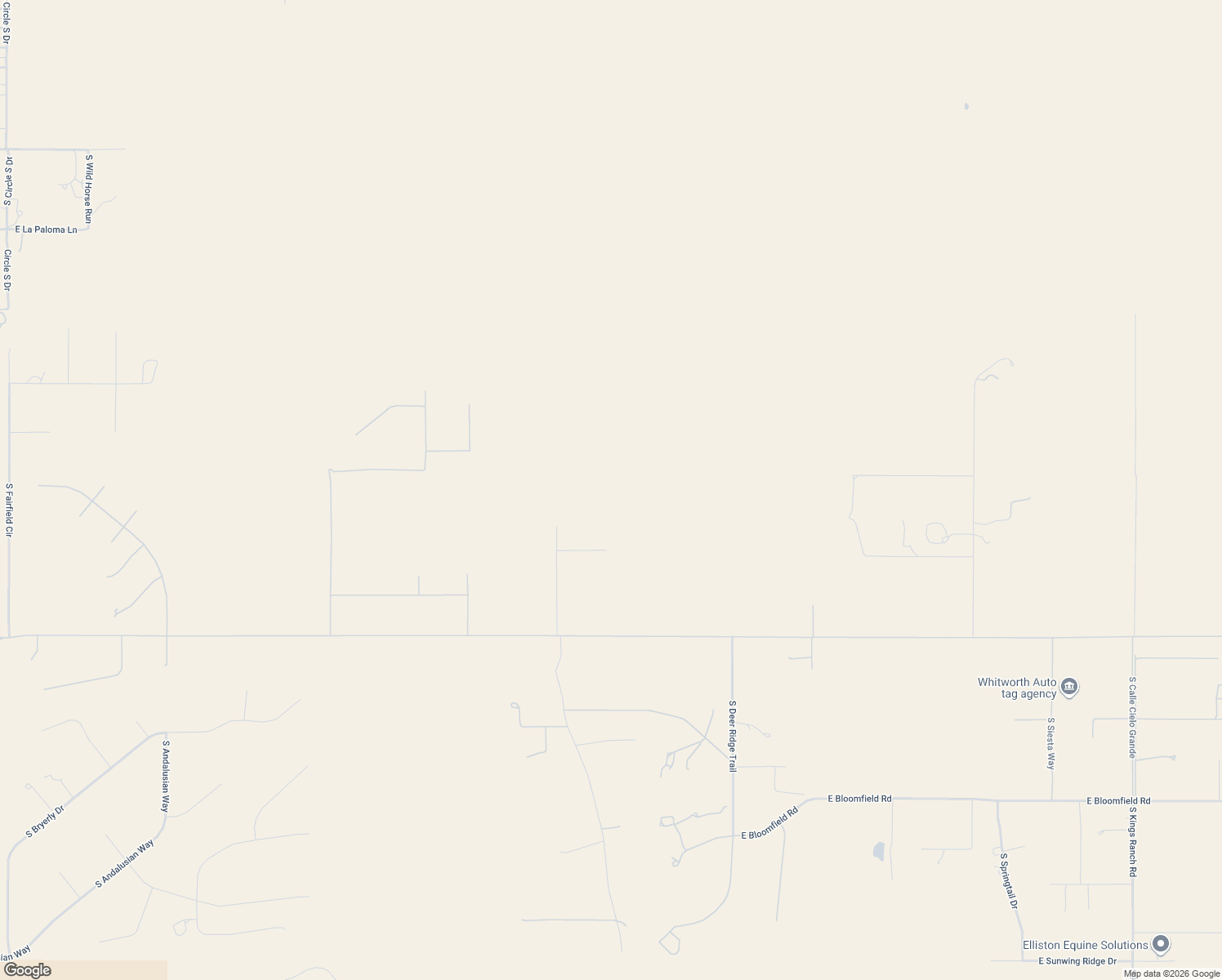 map of restaurants, bars, coffee shops, grocery stores, and more near 3 3 Canyons Boulevard in Hereford