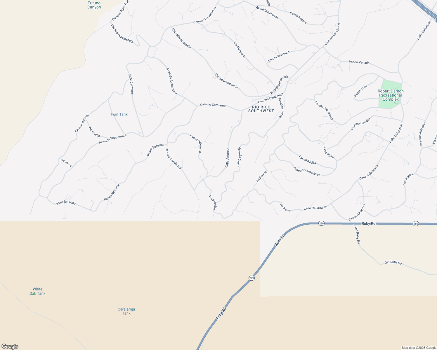 map of restaurants, bars, coffee shops, grocery stores, and more near 1050 Avenida Ciervo in Rio Rico