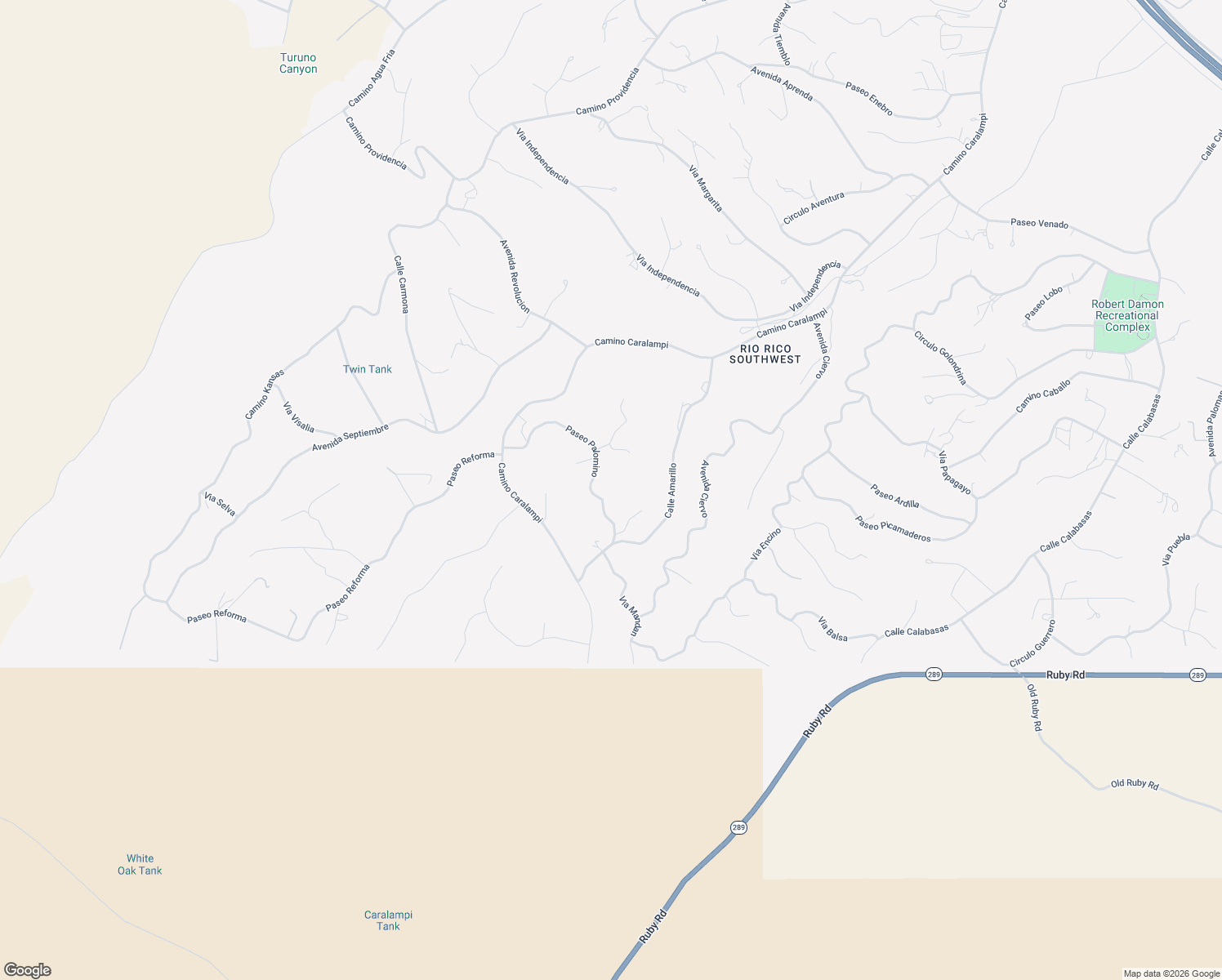 map of restaurants, bars, coffee shops, grocery stores, and more near 572 Paseo Palomino in Rio Rico