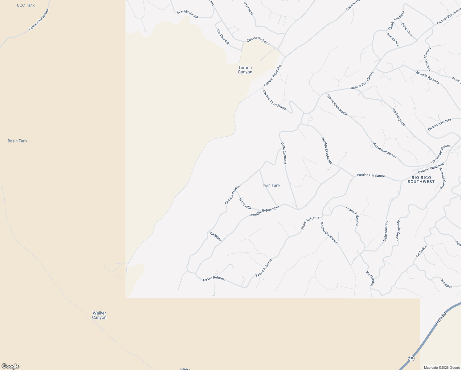 map of restaurants, bars, coffee shops, grocery stores, and more near 590 Camino Kansas in Rio Rico