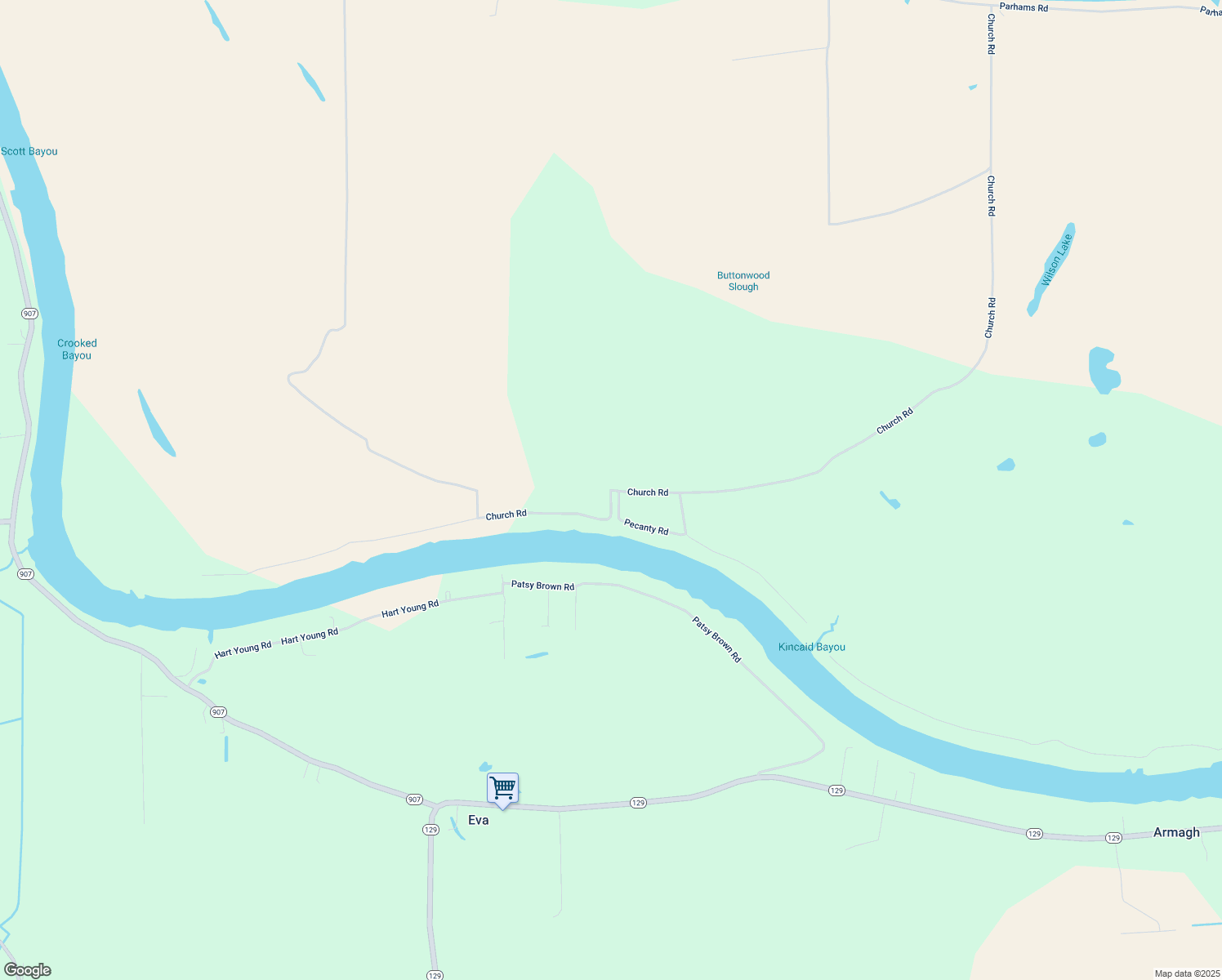 map of restaurants, bars, coffee shops, grocery stores, and more near Church Road in Jonesville